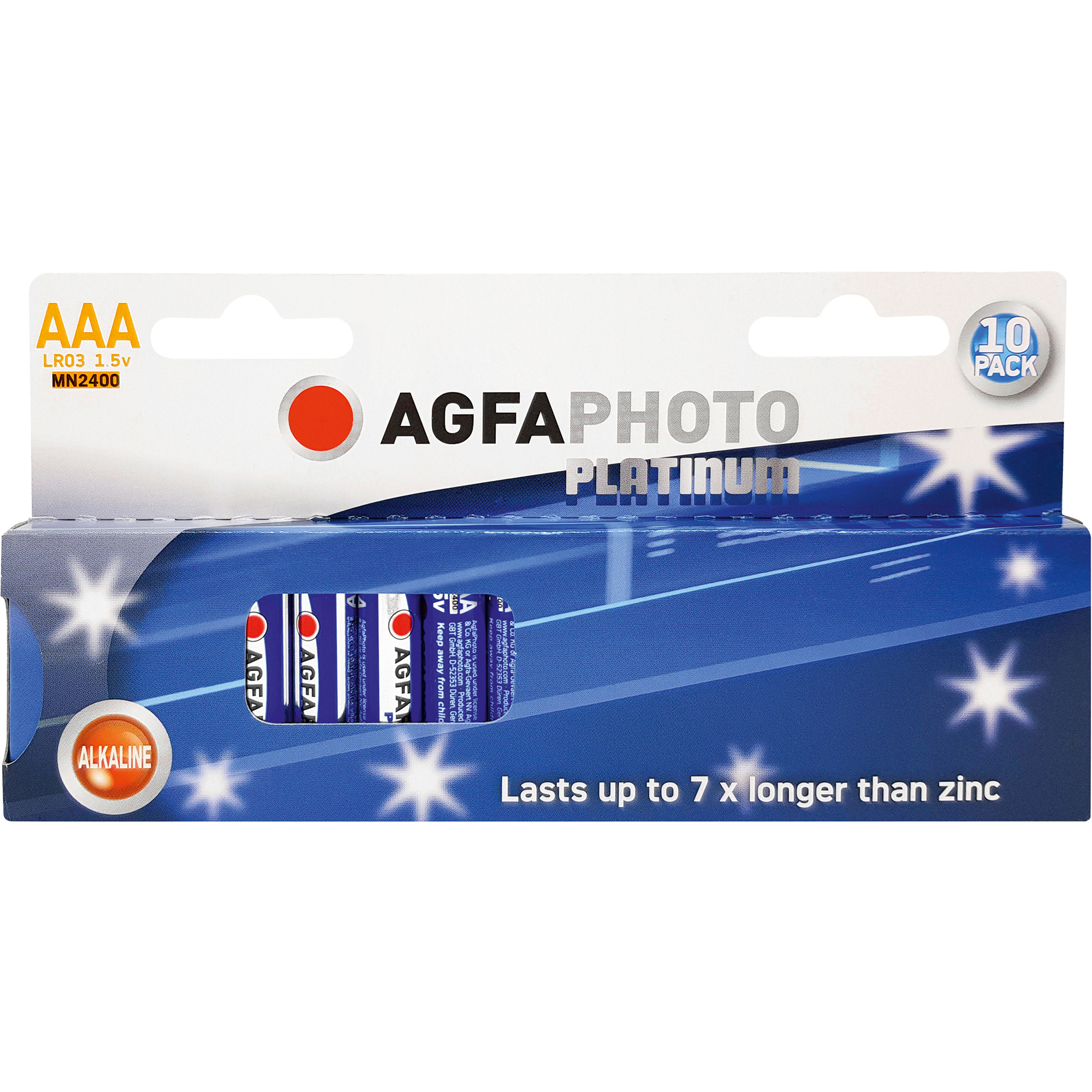 AgfaPhoto Batterie Platinum Micro/AAA