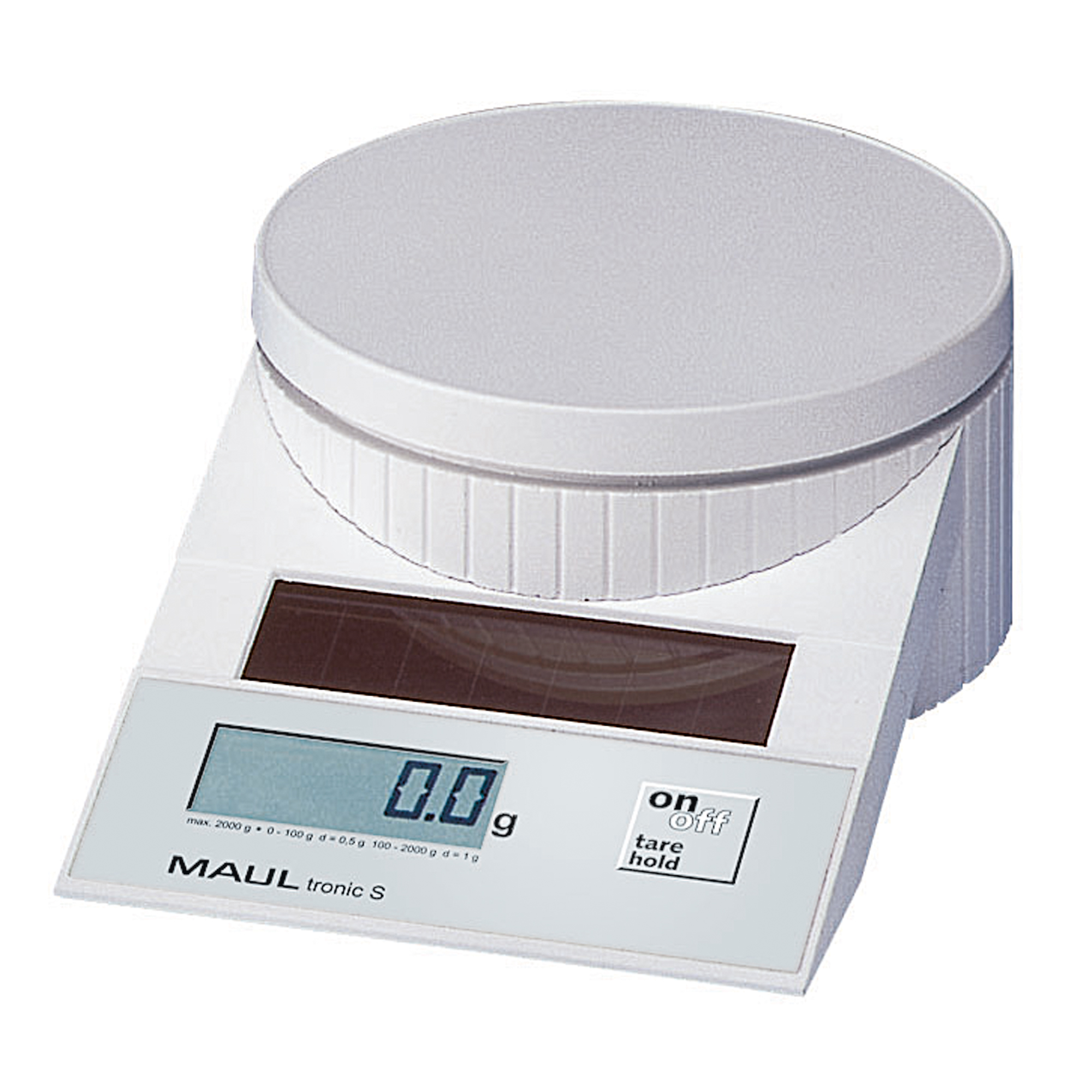 MAUL Briefwaage MAULtronic S 0,5 g (0-100), 1 g (100-2.000)