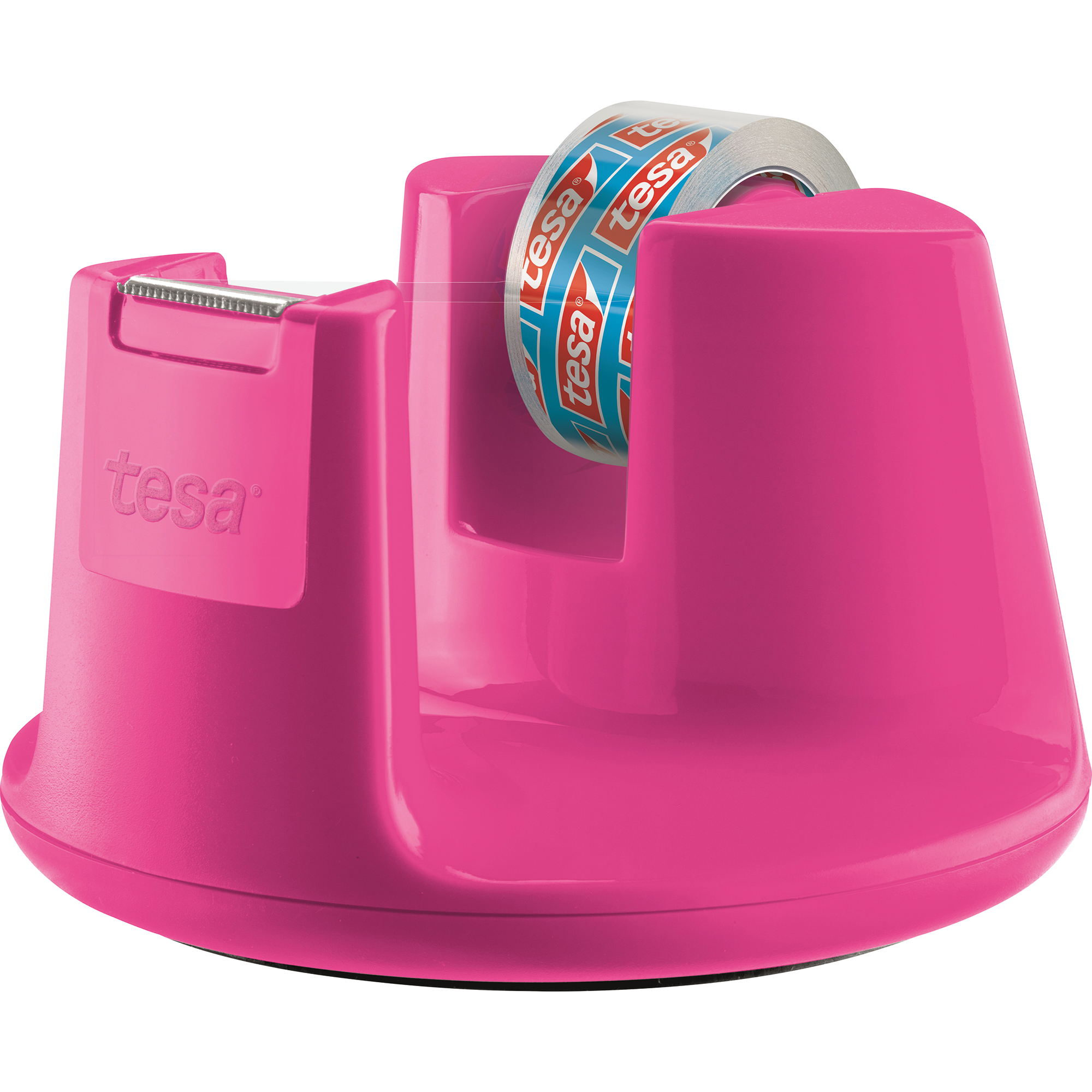 tesa® Tischabroller Easy Cut® Compact pink