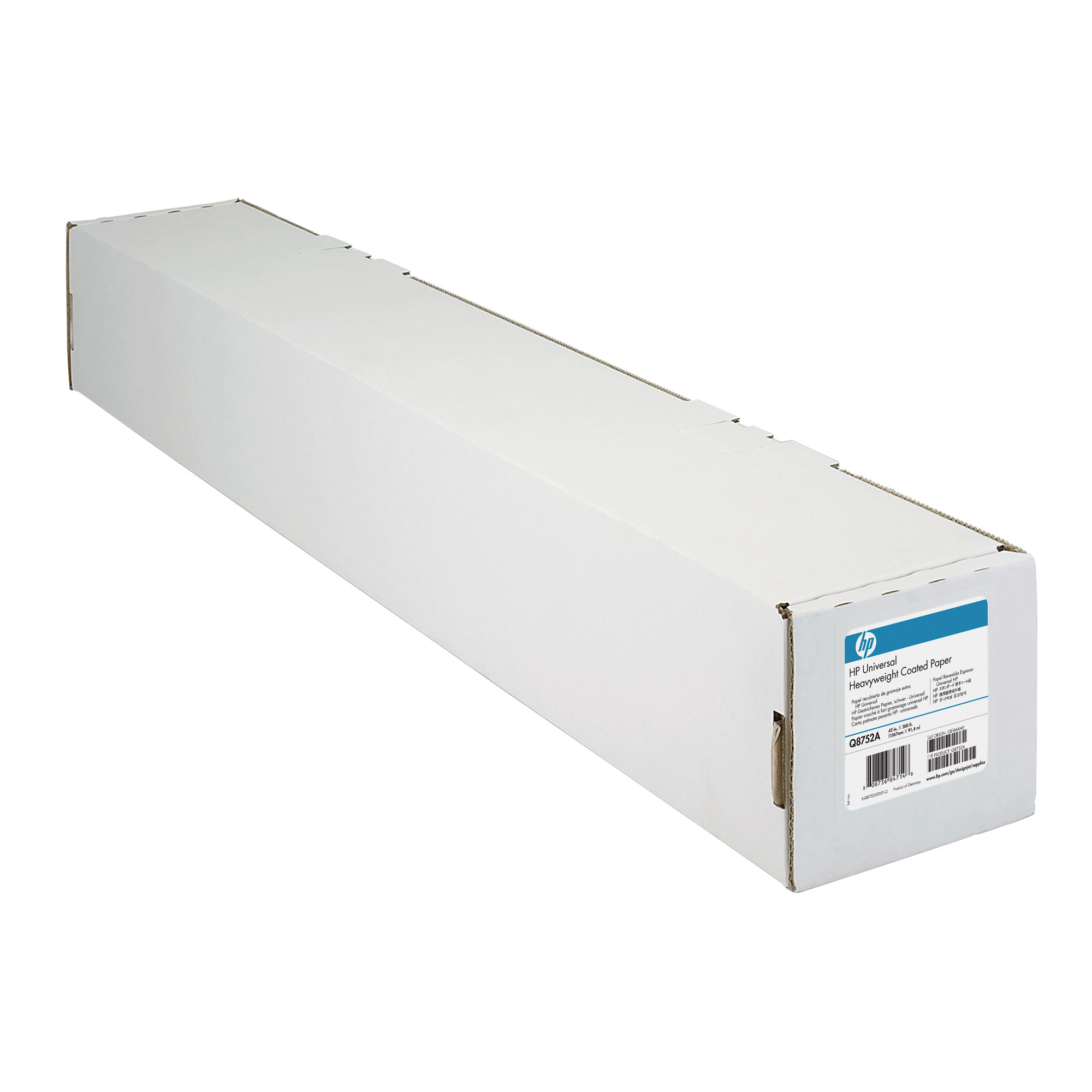 HP Plotterpapier Bright White Inkjet 610 mm x 45,7 m (B x L)