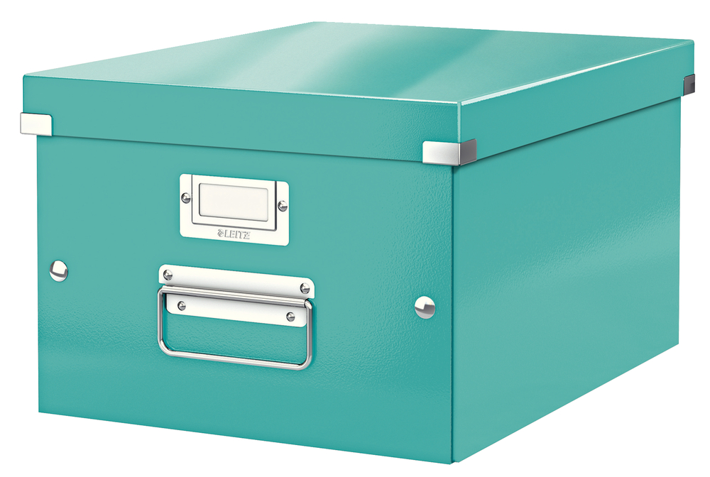 Leitz Aufbewahrungsbox Click & Store 28,1 x 20 x 36,9 cm (A4) eisblau