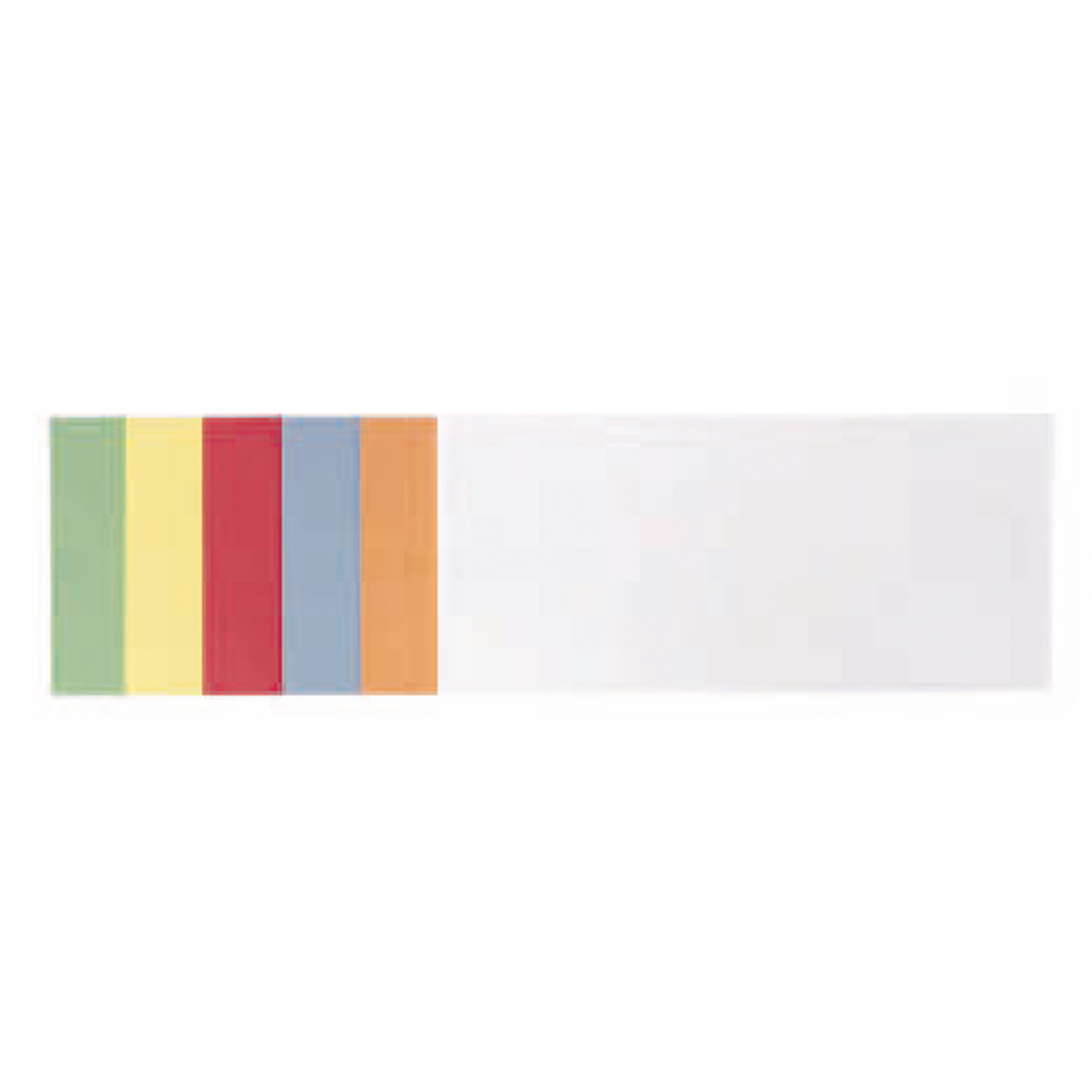 Franken Moderationskarte Rechteck 9,5 x 20,5 cm verschiedene Farben, sortiert