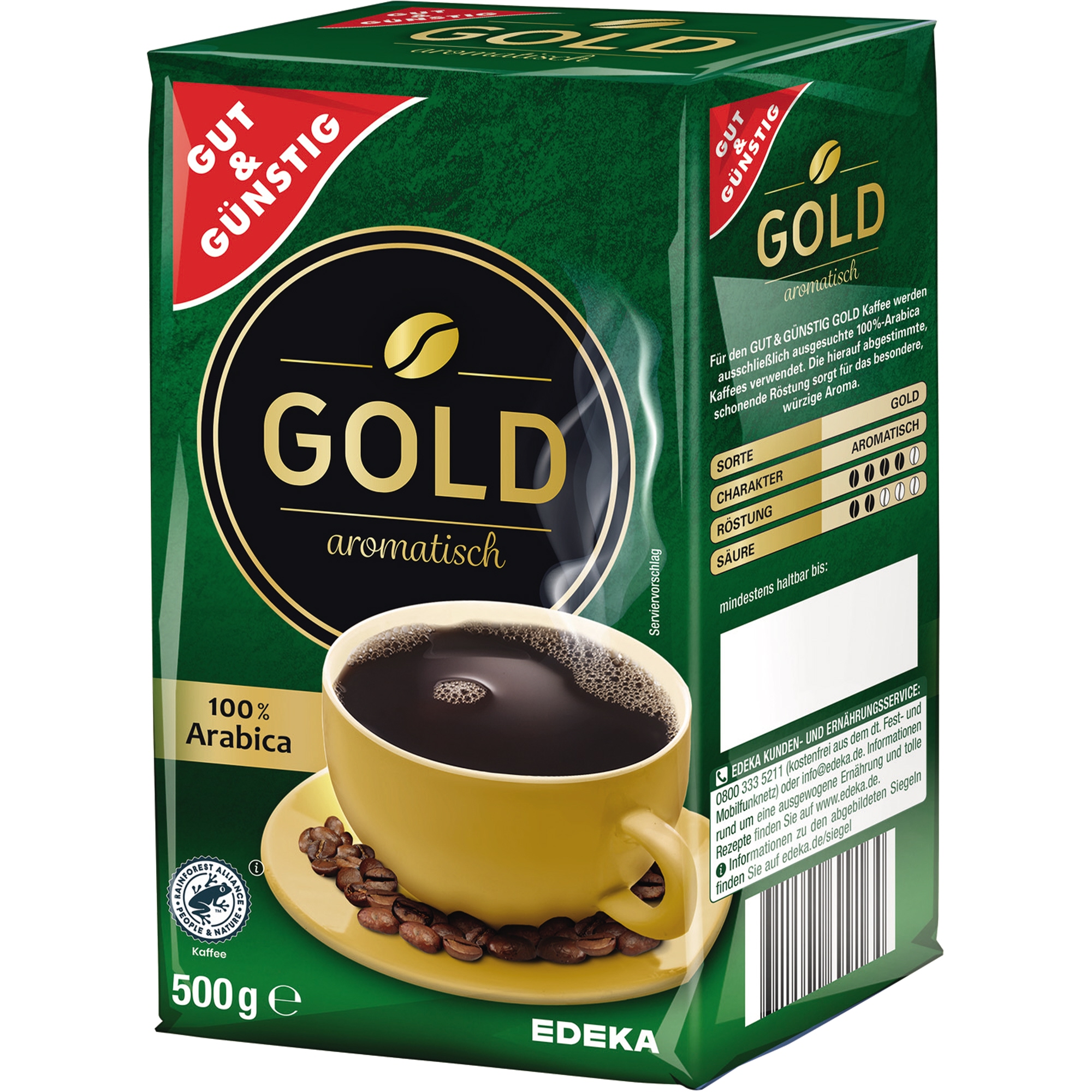 GUT & GÜNSTIG Kaffee Gold