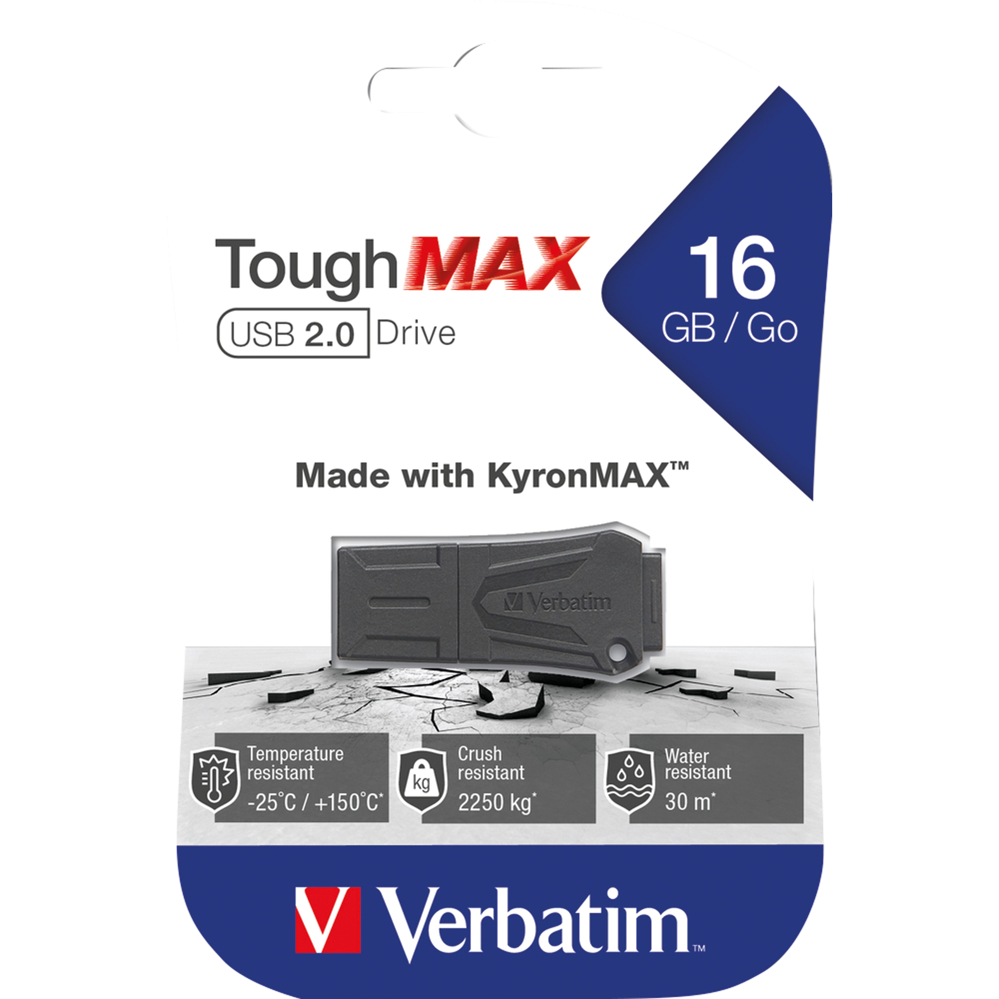 Verbatim USB Stick ToughMAX 16 Gbyte