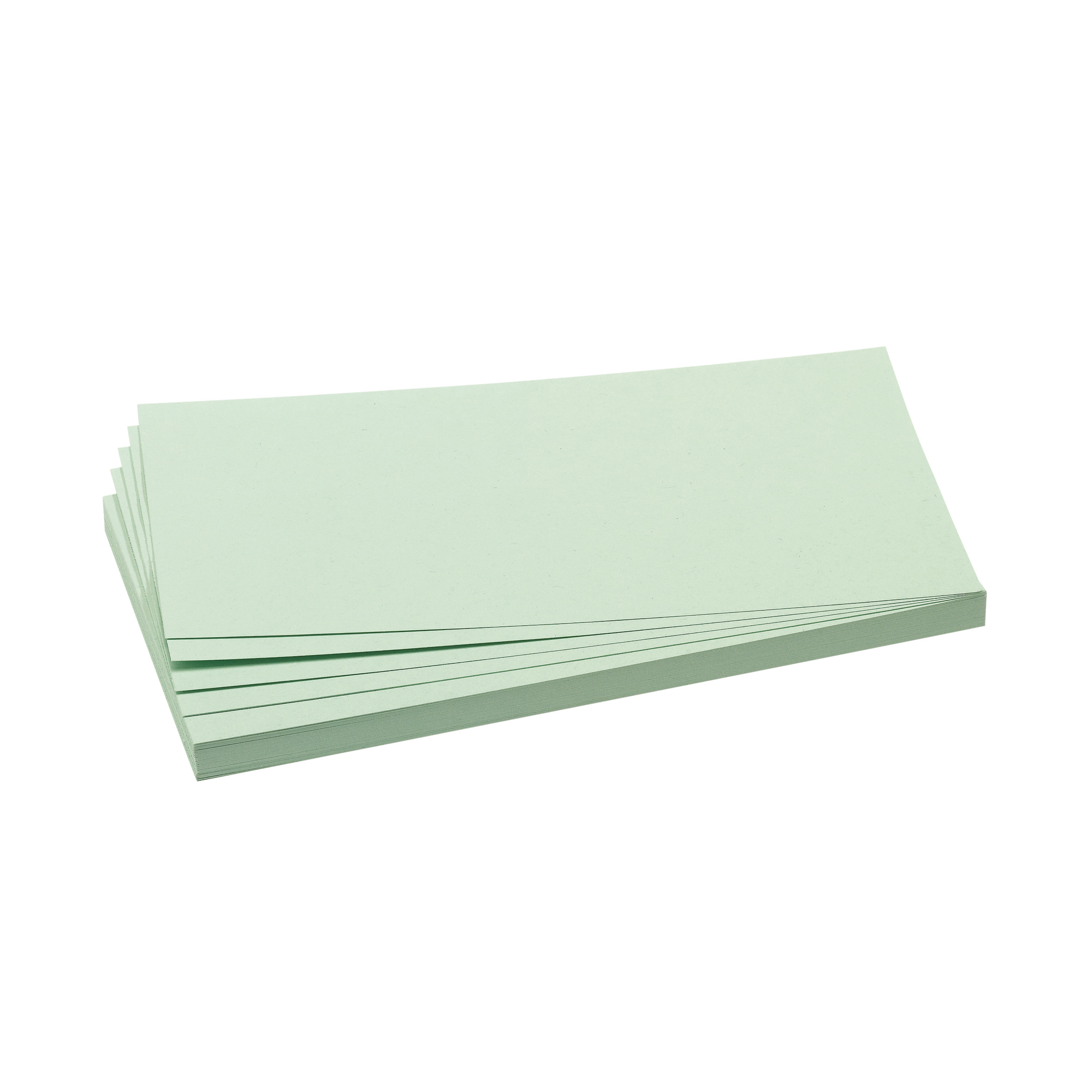 Franken Moderationskarte Rechteck 9,5 x 20,5 cm hellgrün
