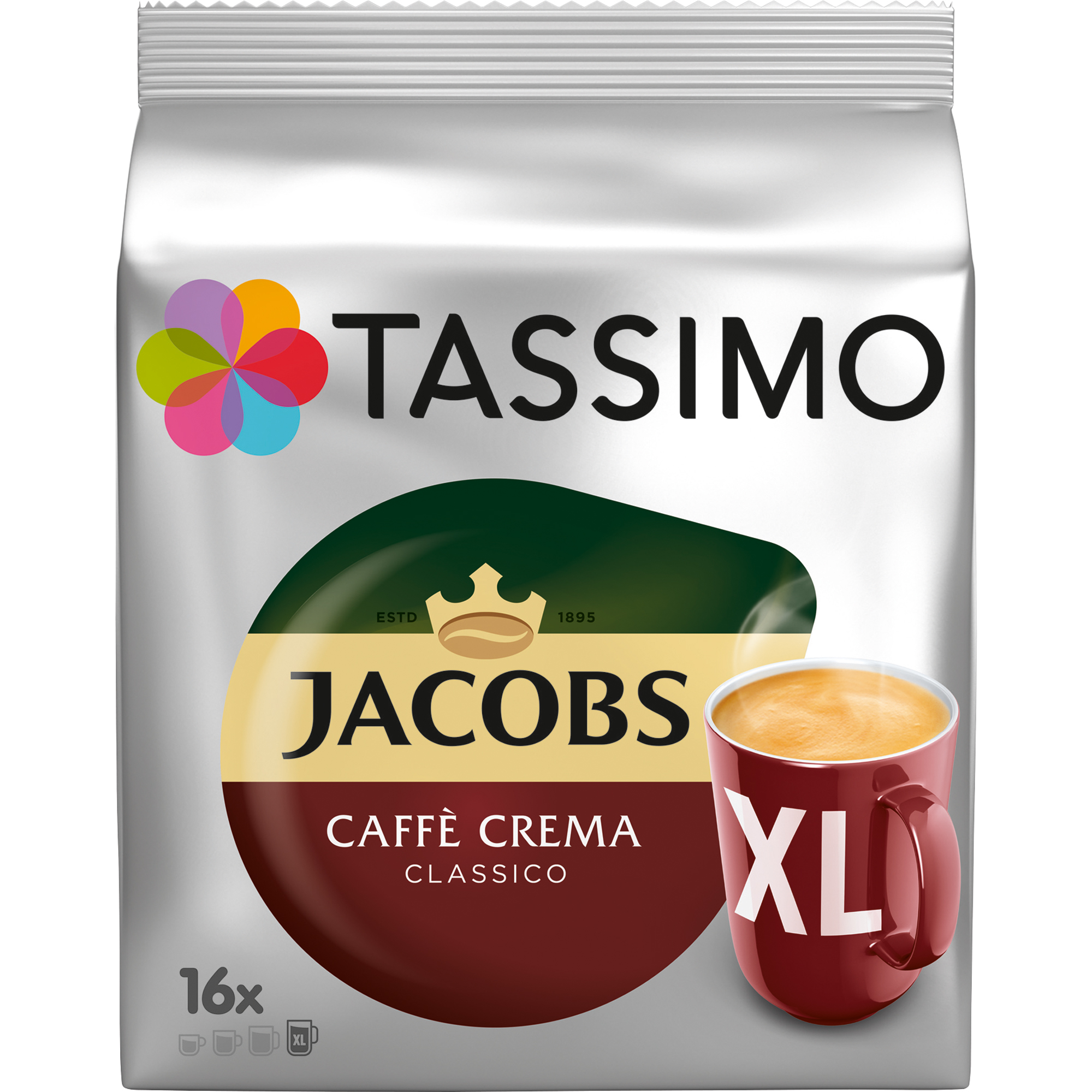 Tassimo Kaffeedisc Caffe Crema Classico XL