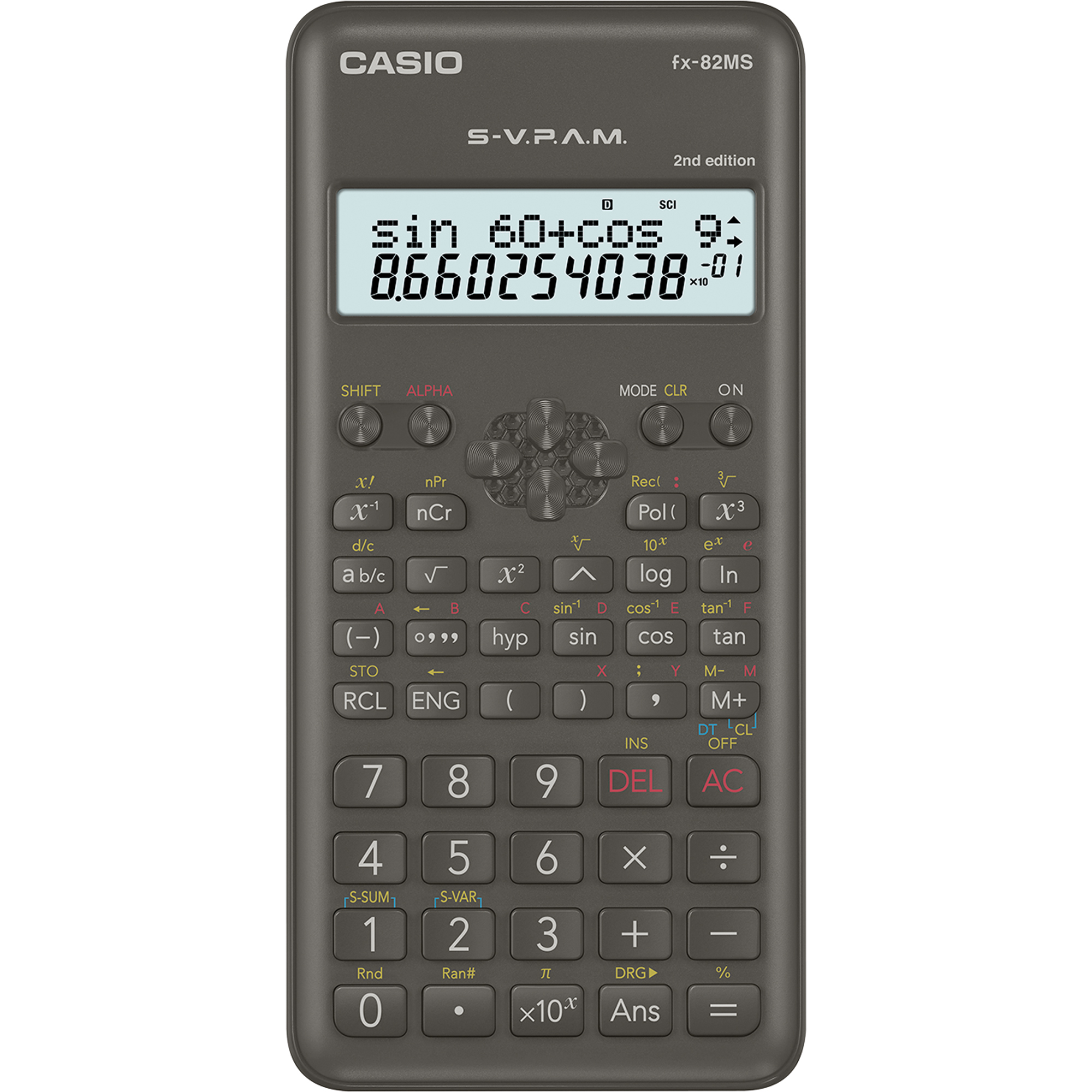 CASIO® Schulrechner FX-82MS 2nd edition