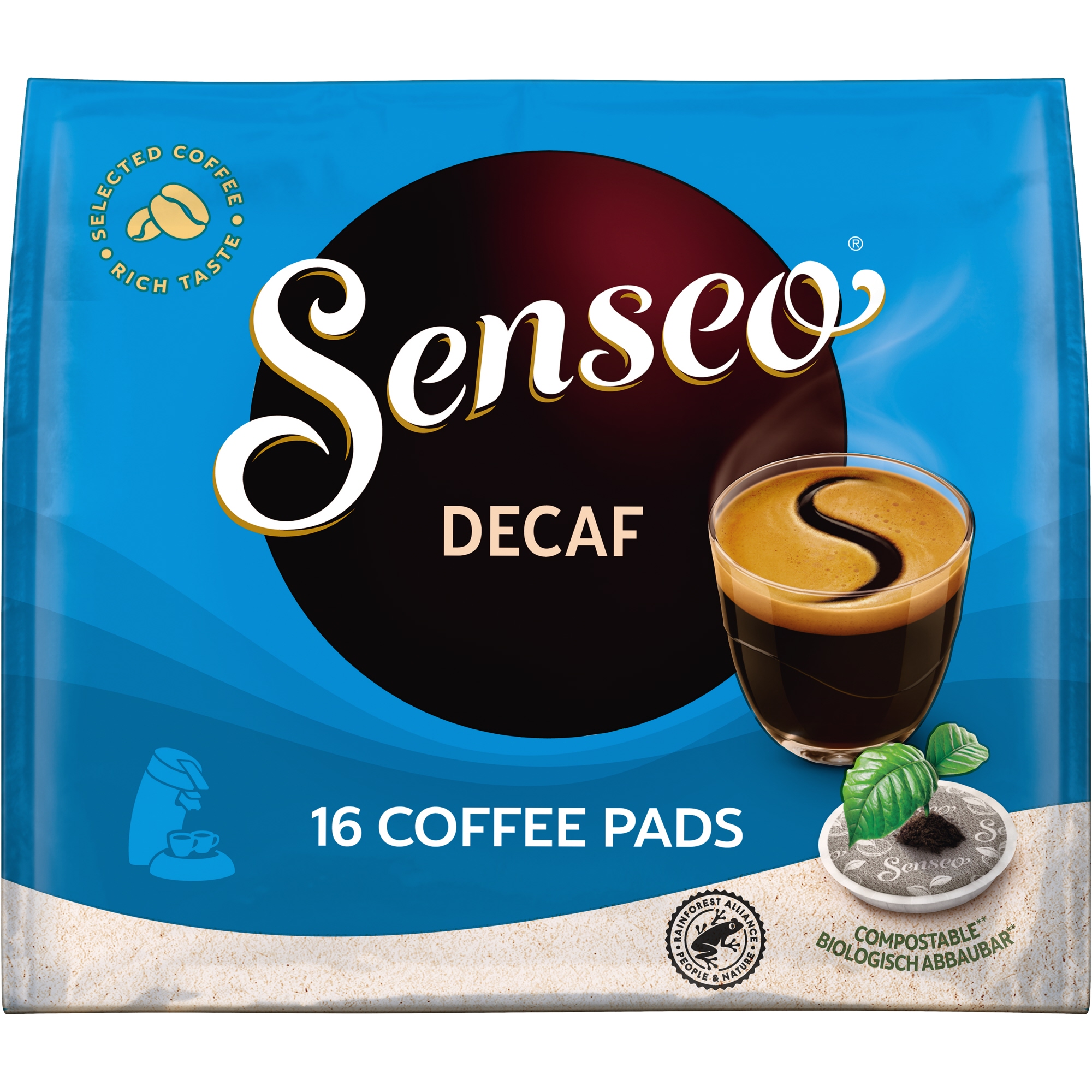 Senseo® Kaffeepad Entkoffeiniert
