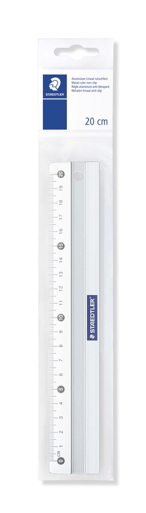STAEDTLER® Lineal aus Metall 20 cm