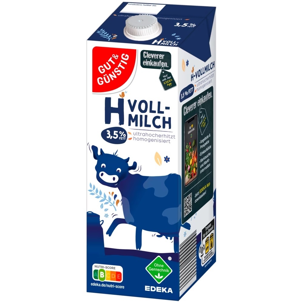 H-Milch 3,5% 12er Karton