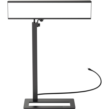 Tischleuchte SUNDESK LED 25W schwarz analog