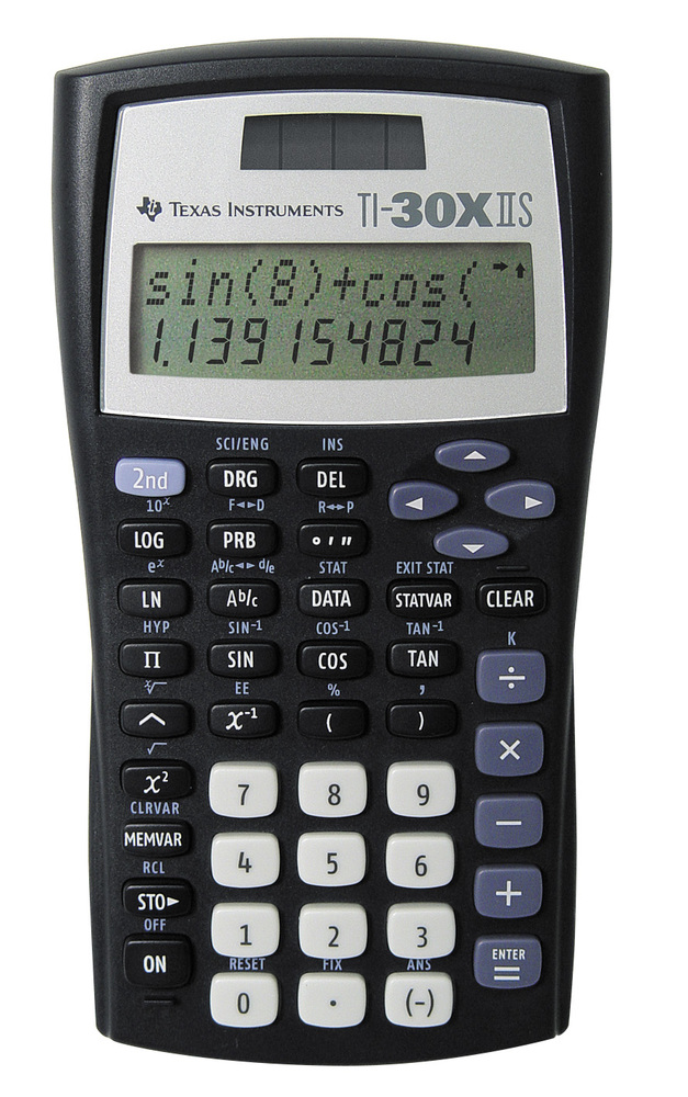 Texas Instruments Taschenrechner TI-30XII Solar