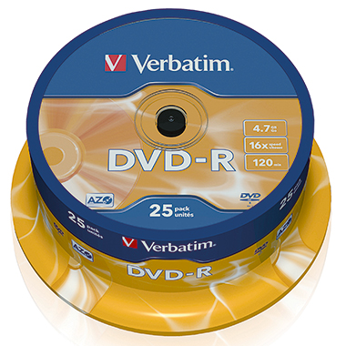 Verbatim DVD-R 25-er Spindel