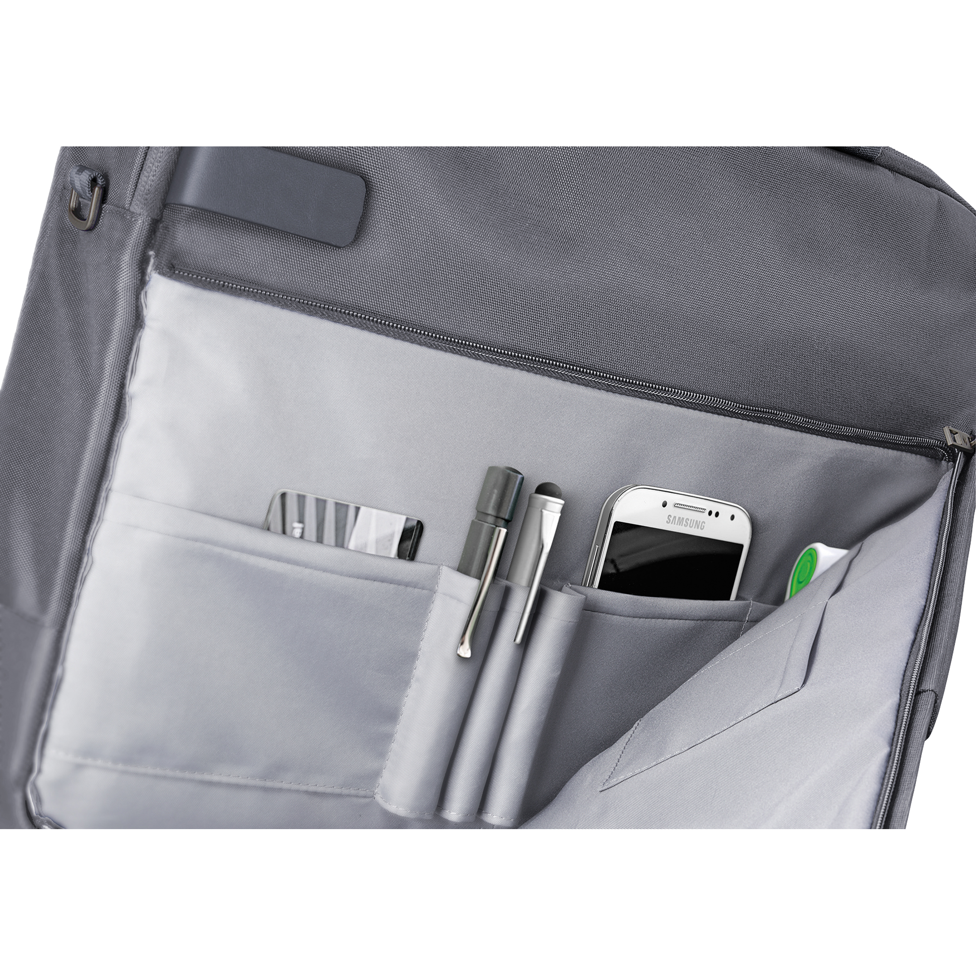 Leitz Notebooktasche Complete Smart Traveller 38 x 29 x 16 cm silber grau