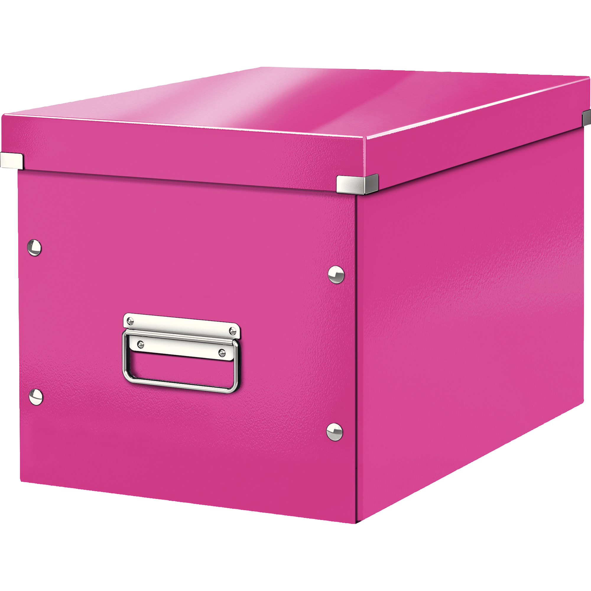 Leitz Archivbox Click & Store Cube 32 x 31 x 36 cm ohne Archivdruck pink