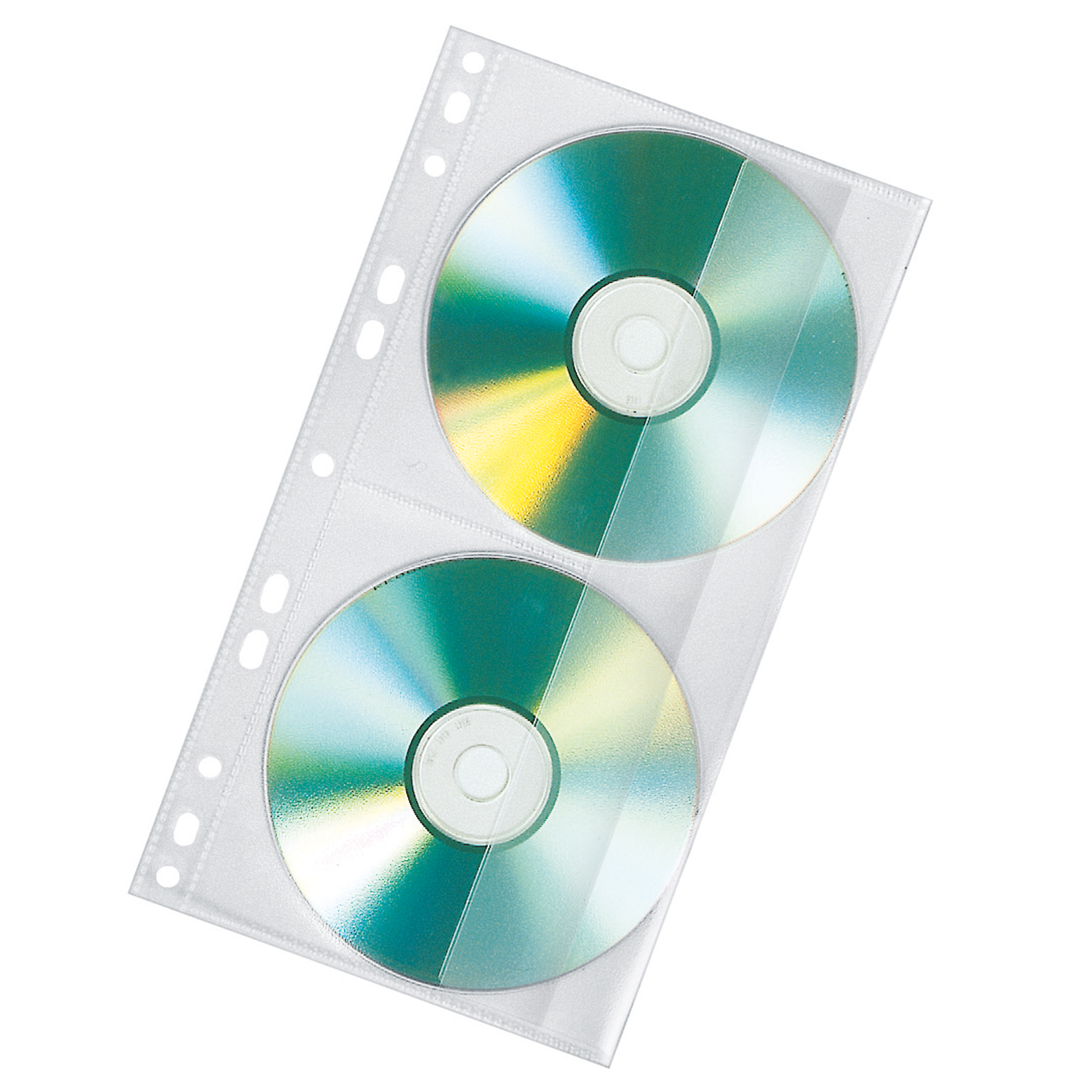 Veloflex CD/DVD Hülle für 2 CDs