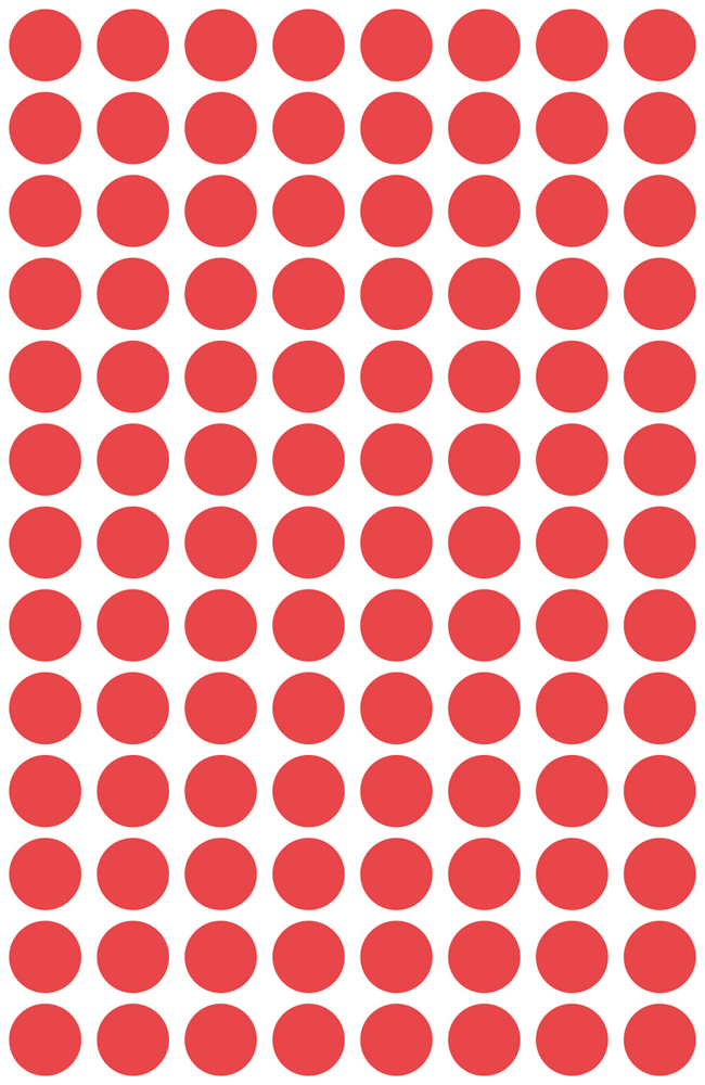 Avery Zweckform Markierungspunkt 8mm rot