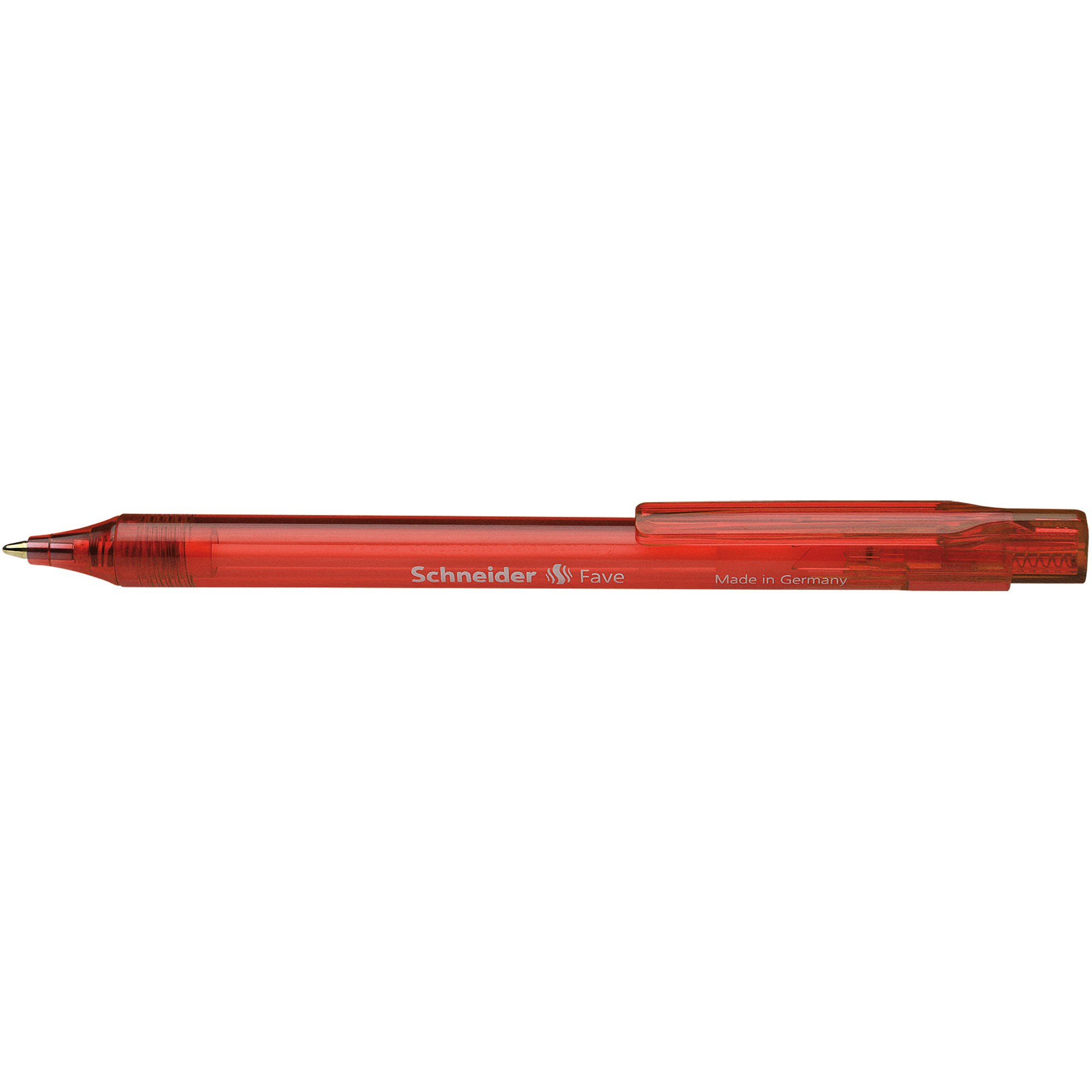 Schneider Kugelschreiber Fave schwarz rot