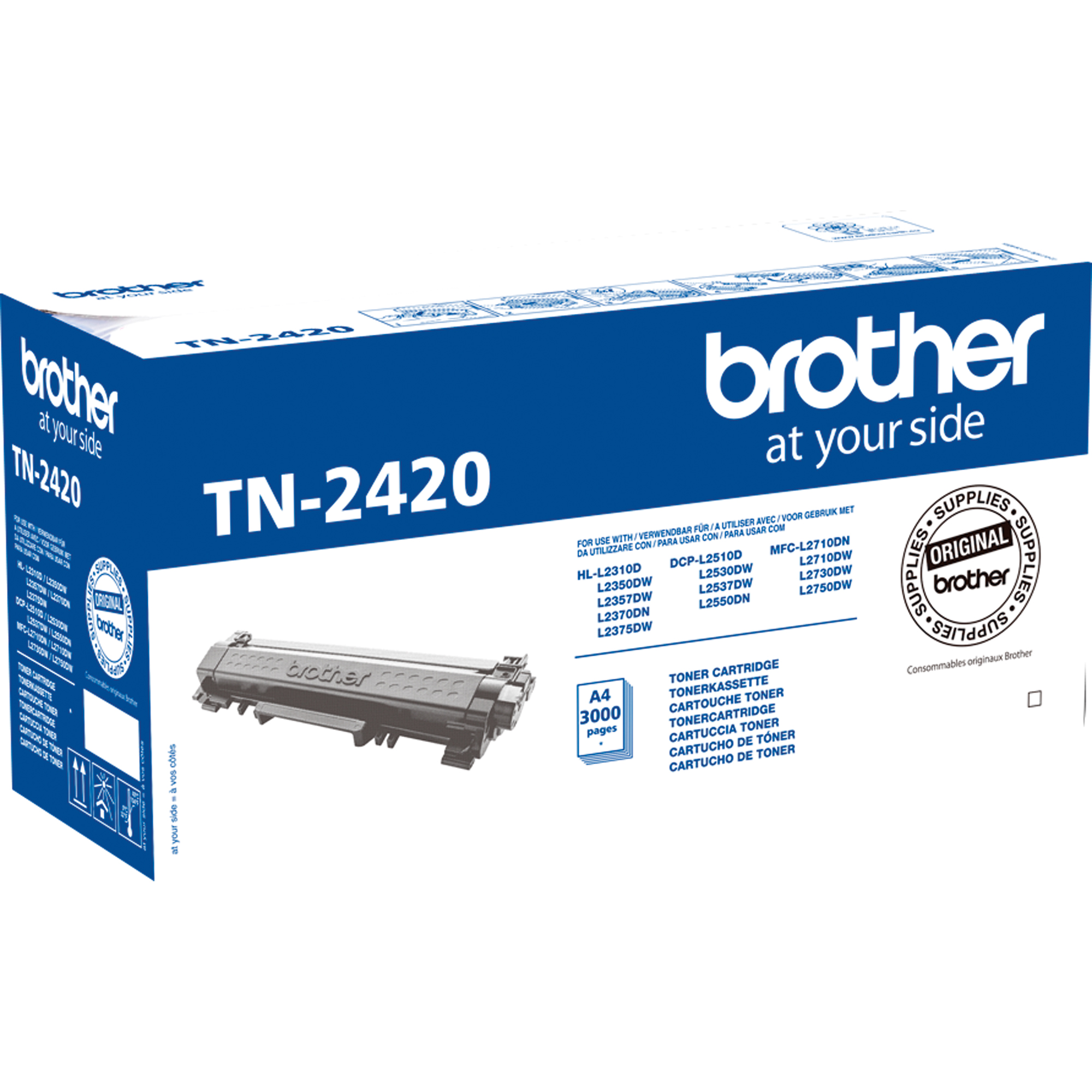 Brother Toner TN2410/2420 ca. 3.000 Seiten