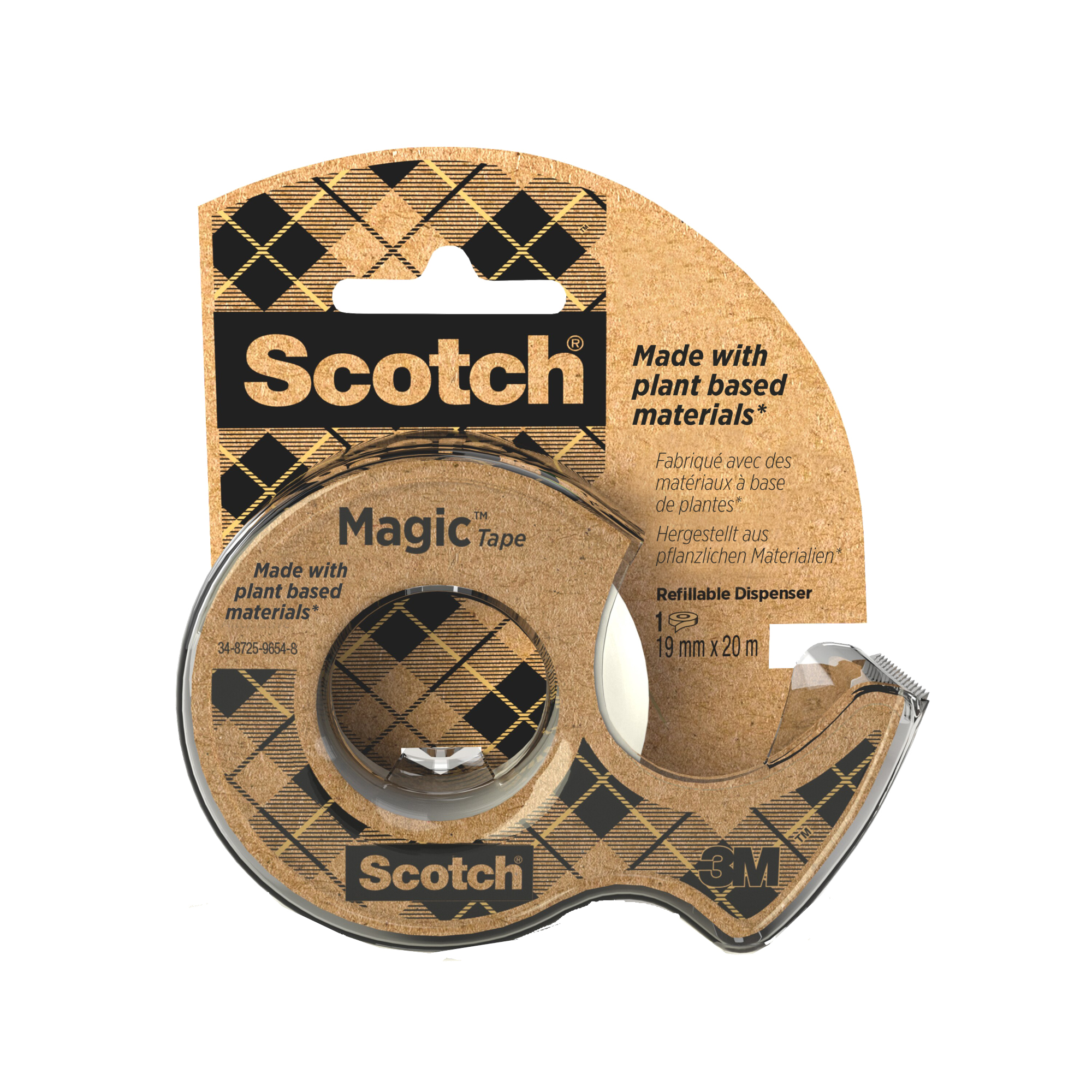 Scotch® Handabroller A greener choice transparent