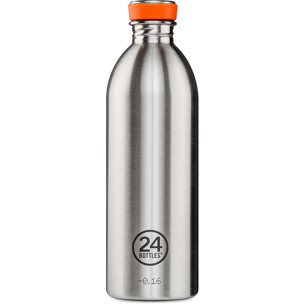 24BOTTLES® Trinkflasche Urban Litro 1 Liter Steel