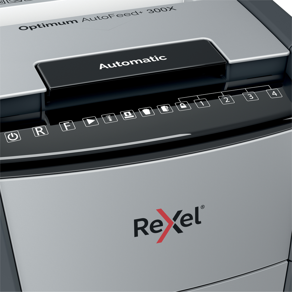 Rexel® Aktenvernichter Optimum Auto Feed+ 300X