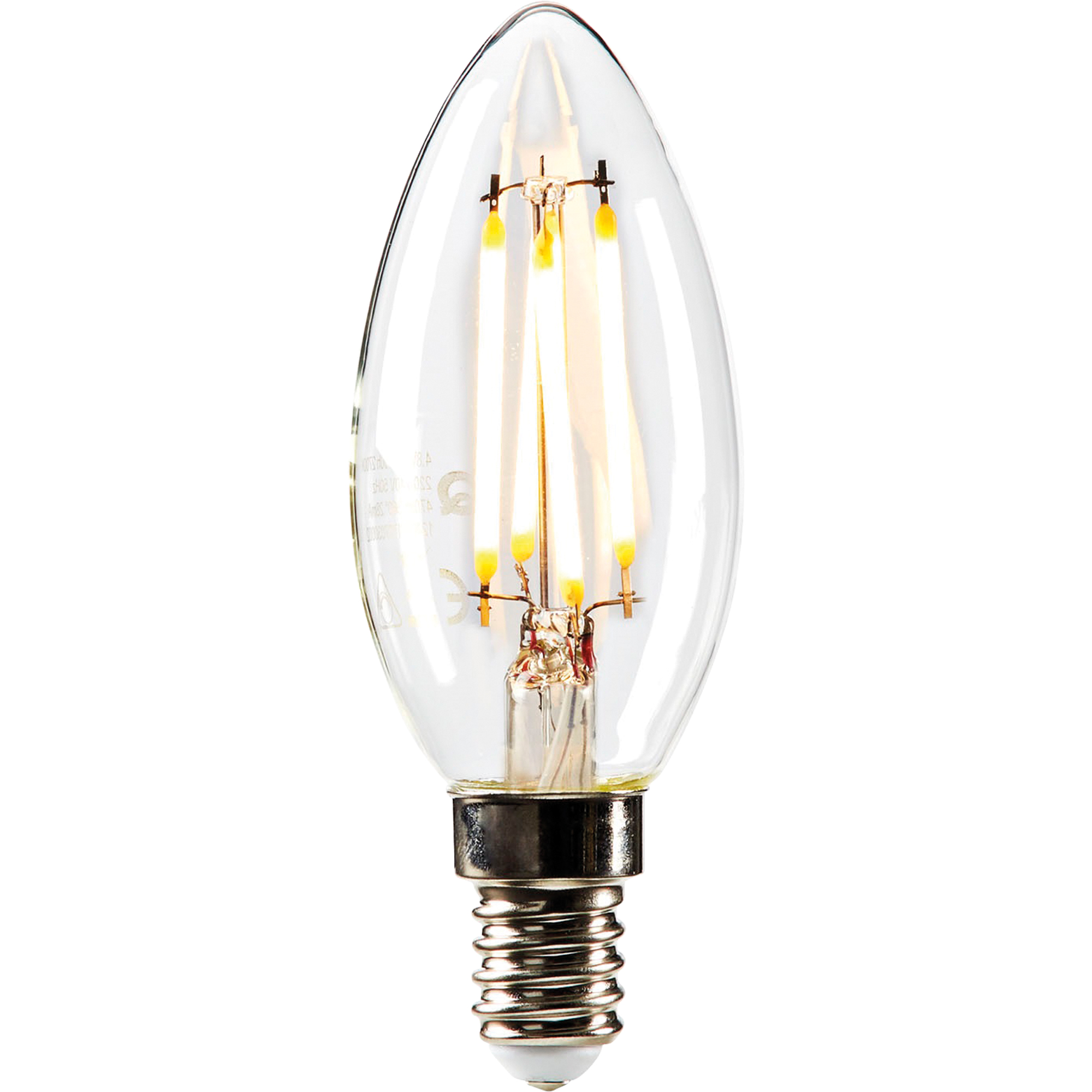 Nedis LED Lampe LEDBDFE14CAN02 Retro E14 4,8W 470lm