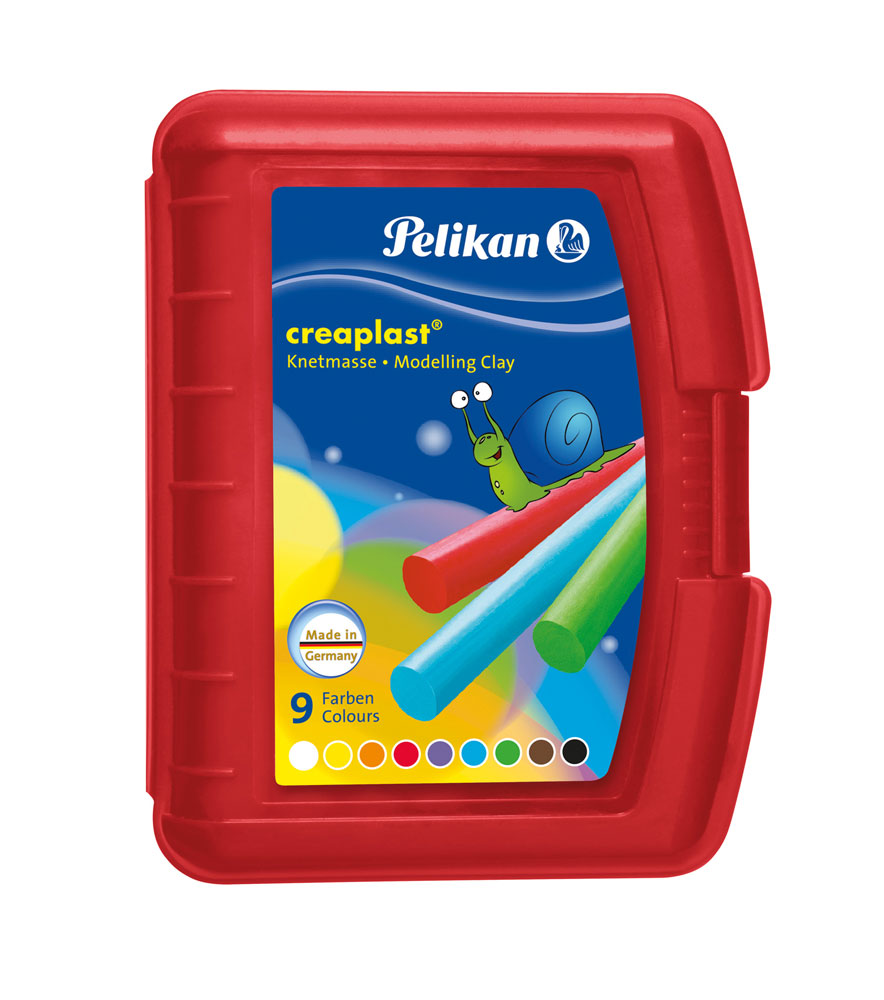 Pelikan Creaplast Kinderknete 9 Farben rot