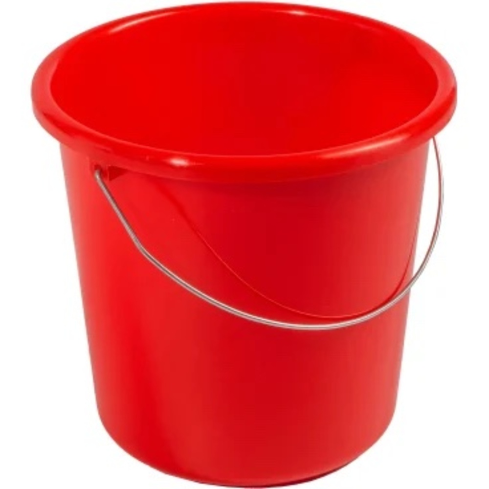 Kunststoffeimer 10 Liter rot