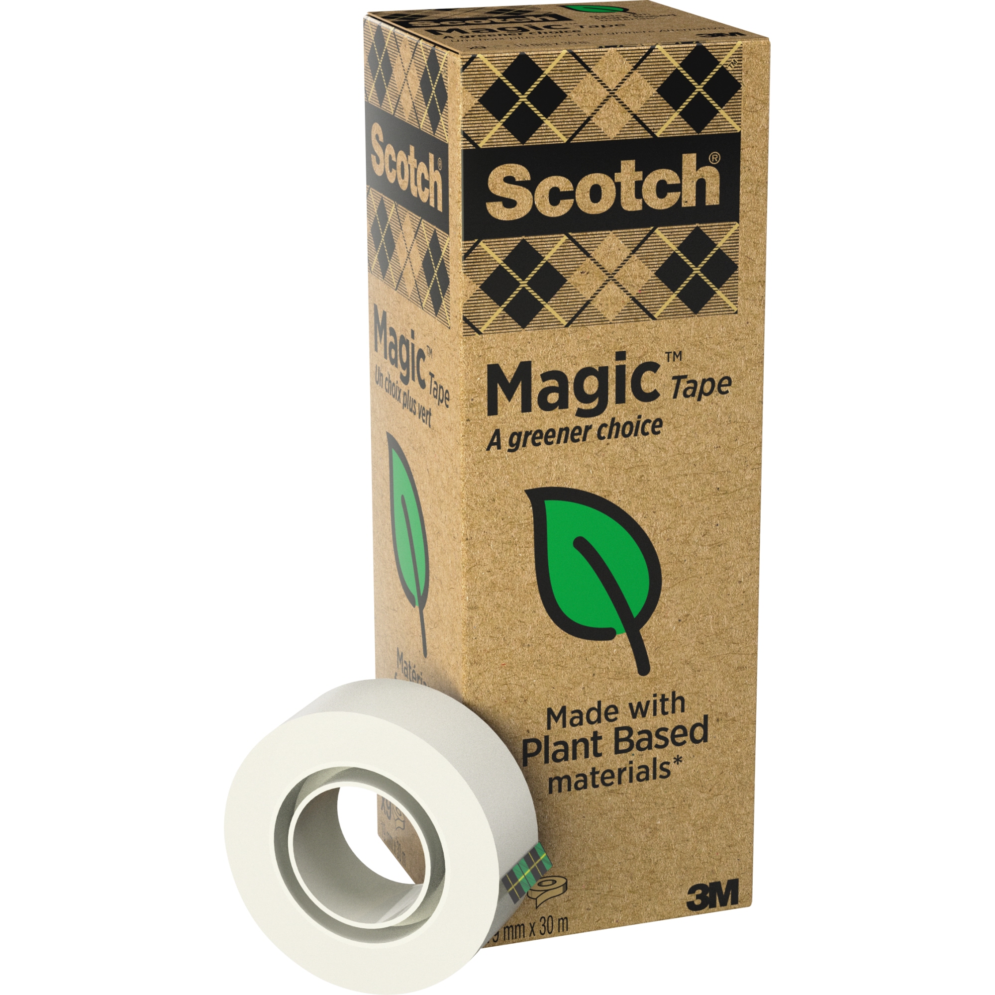 Scotch® Klebeband Magic™ A greener choice 19 mm x 33 m 9er Pck.