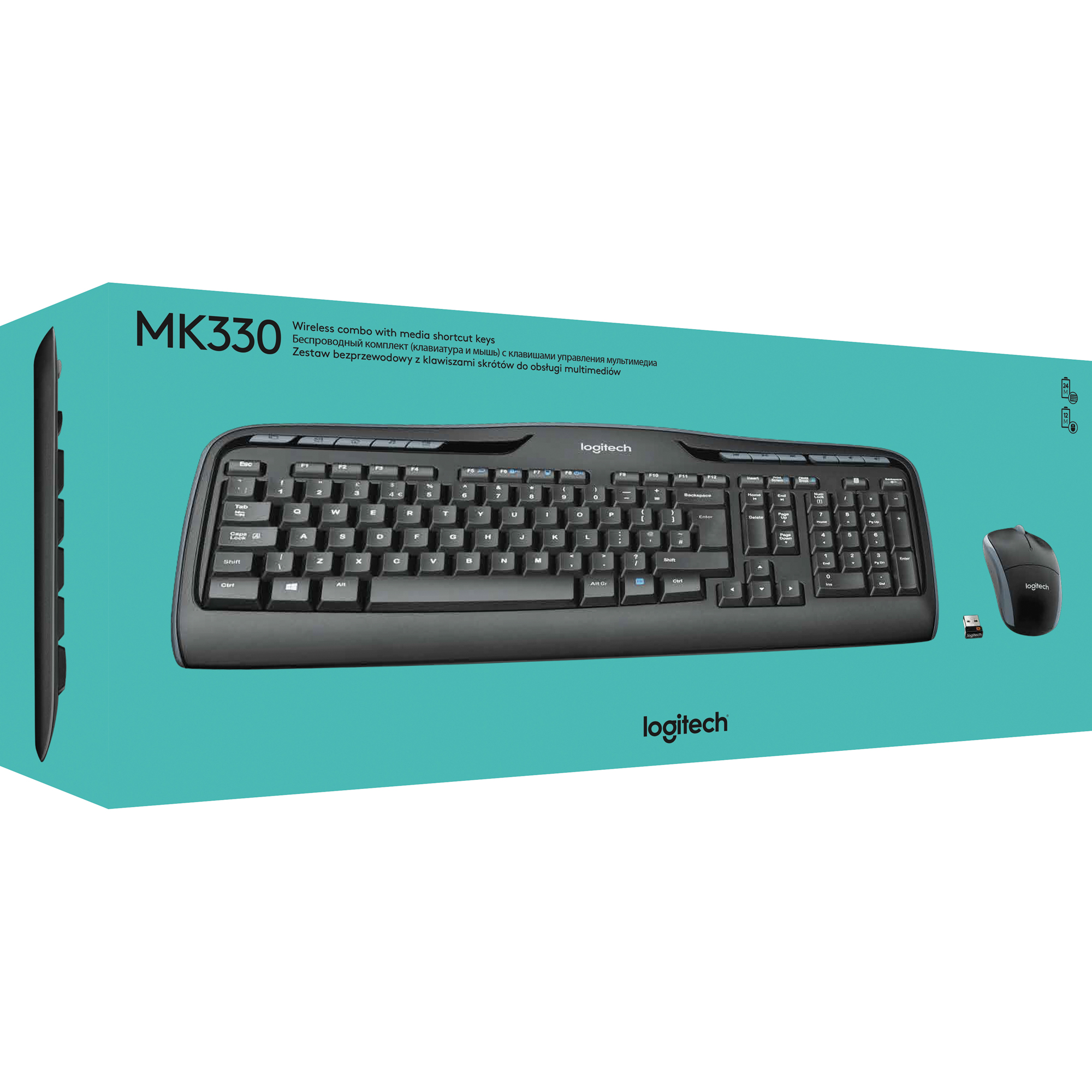 Logitech Tastatur-Maus-Set MK330