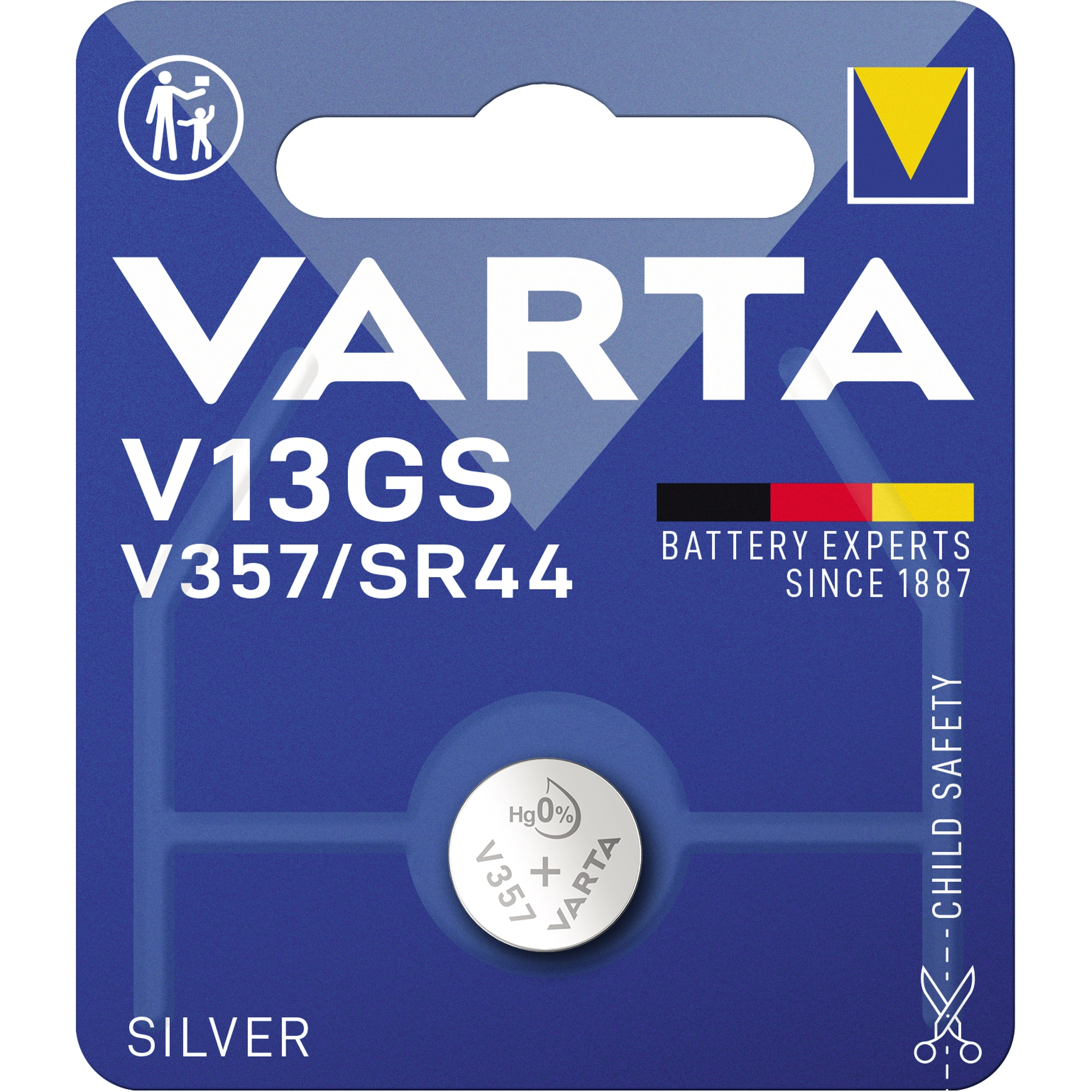 Varta Knopfzelle V13GS (SR44)