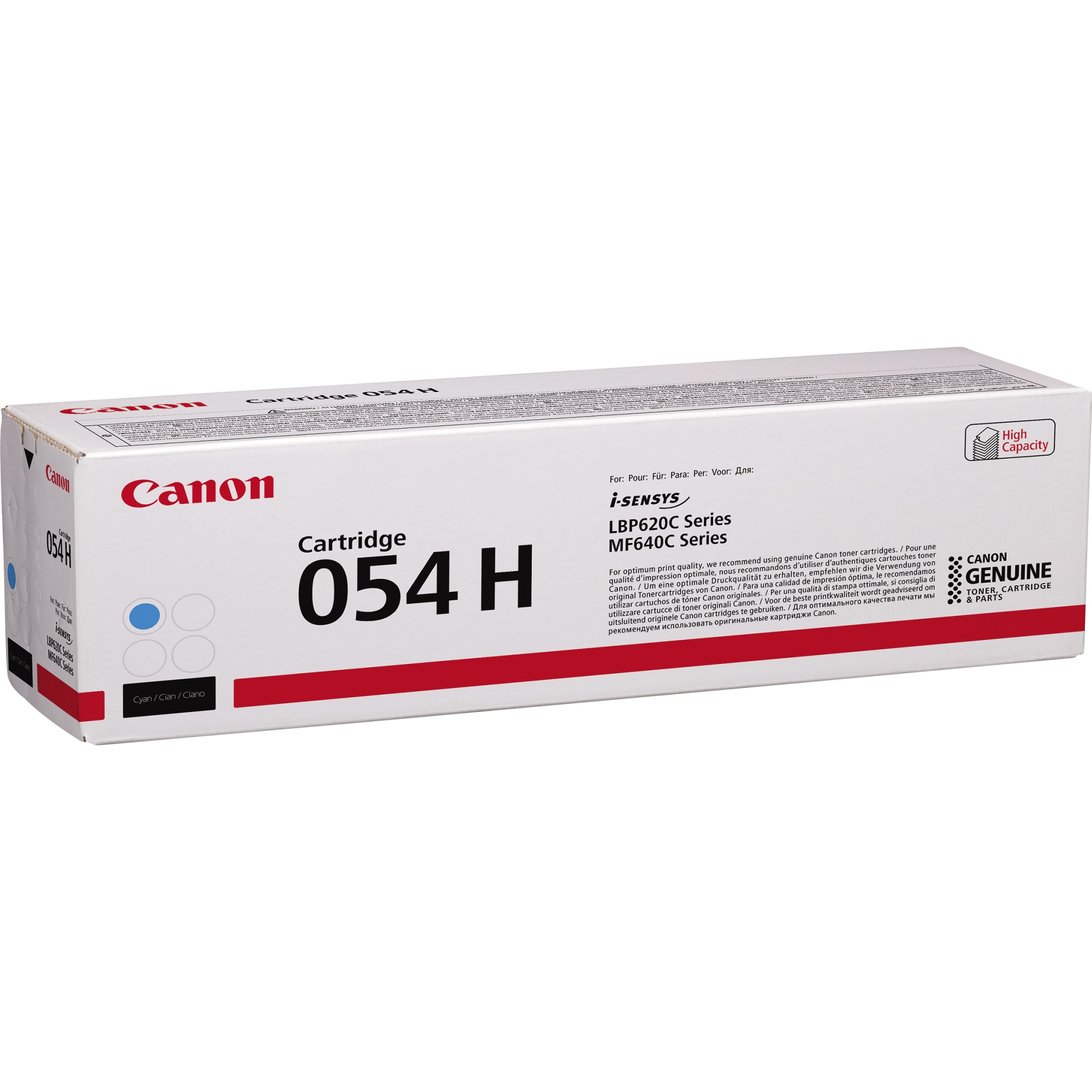 Canon Toner 054 H ca. 2.300 Seiten cyan