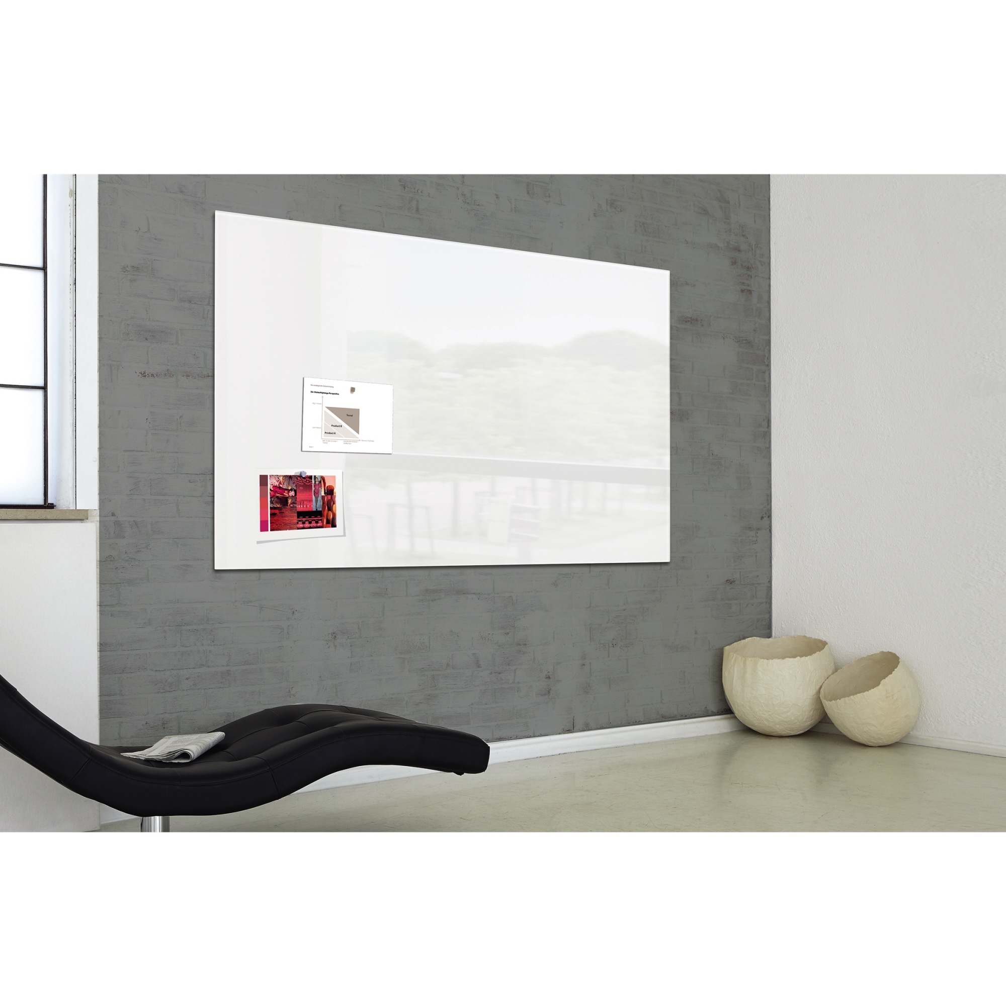 SIGEL Glasboard artverum® 180 x 120 cm