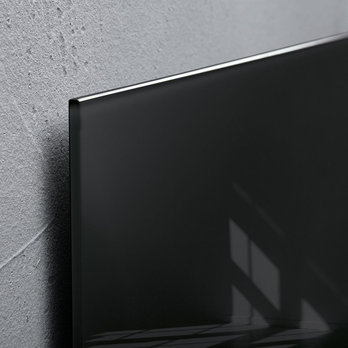 SIGEL Glasboard artverum® 48 x 48 cm schwarz