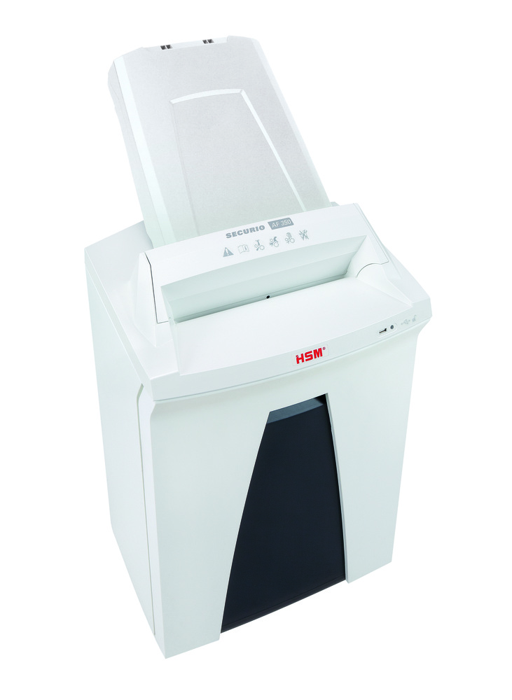 HSM® Aktenvernichter Autofeed AF350 CC 4,5x30mm weiß
