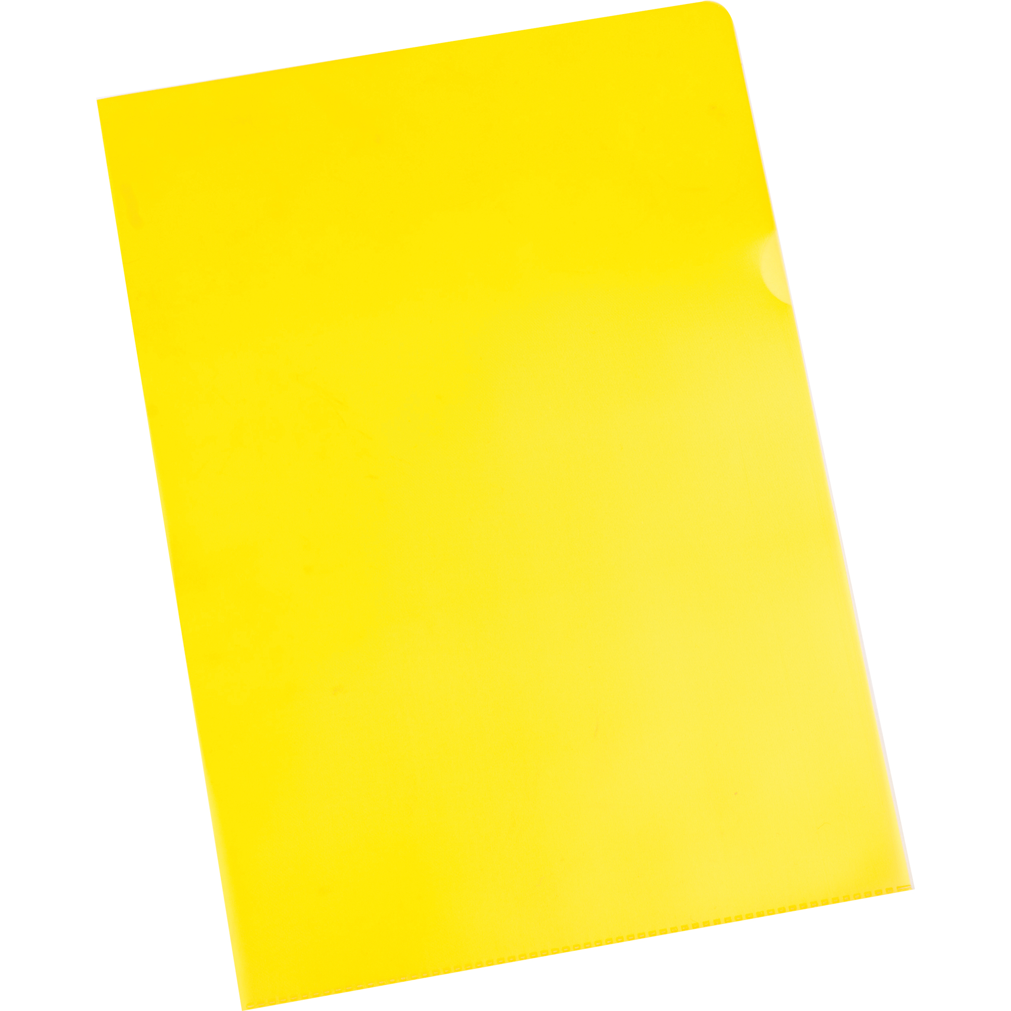Pro/Office Sichthülle farbig DIN A4 120my gelb