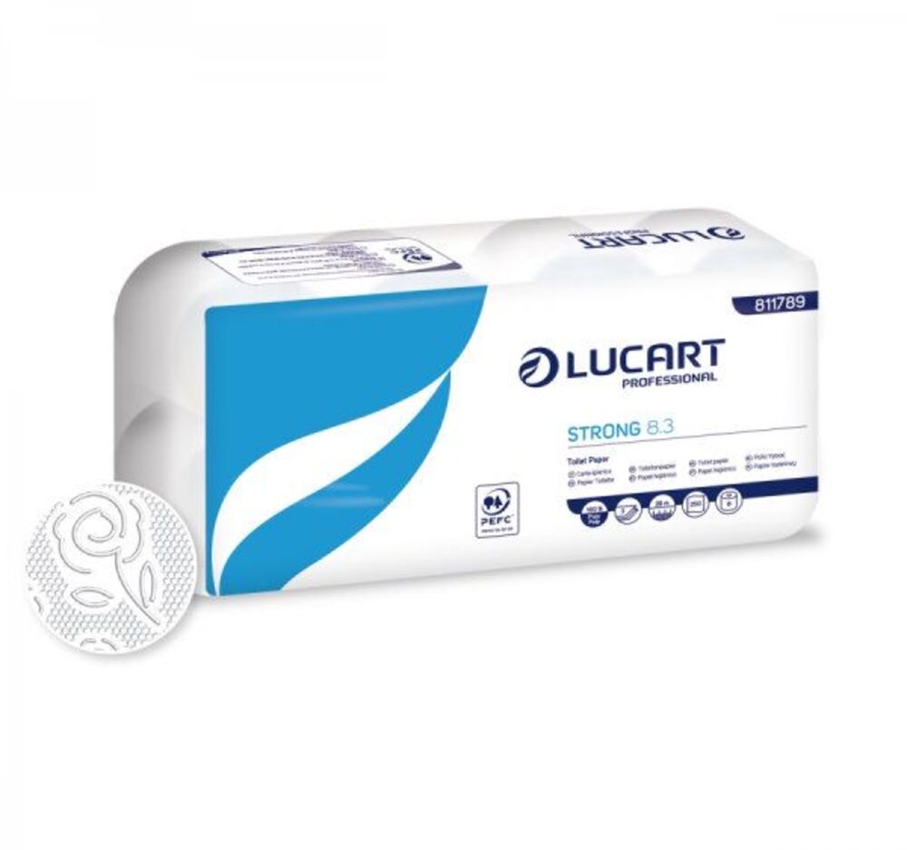 Lucart Toilettenpapier 3-lagig 72er Packung