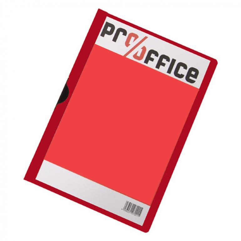 Pro/Office Klemmmappe DIN A4 60 Blatt rot