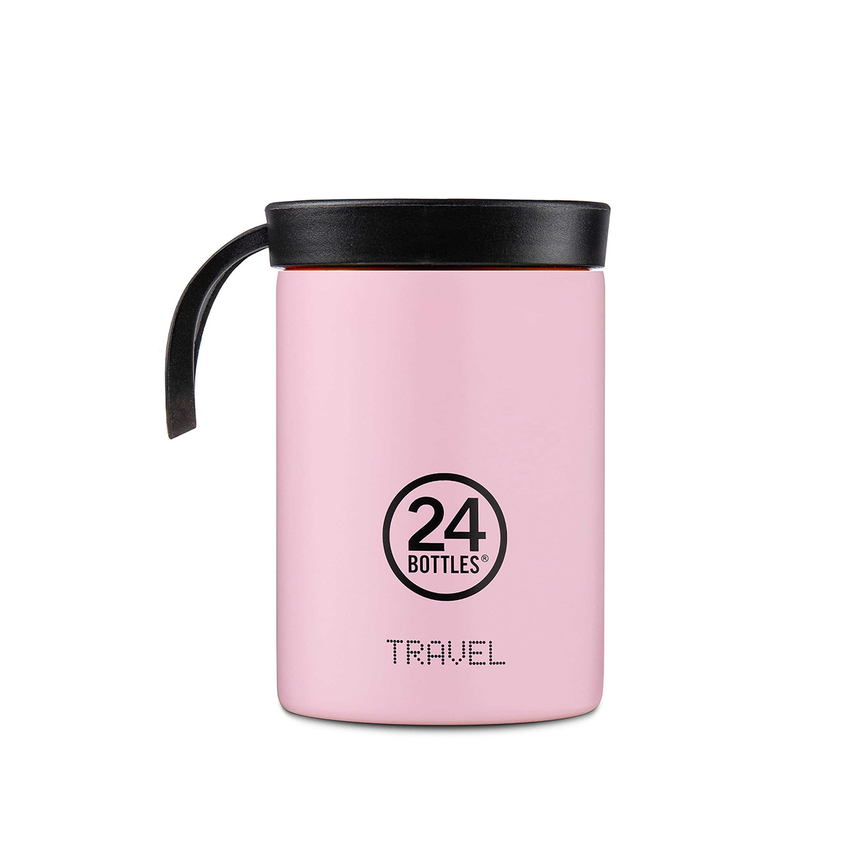 24BOTTLES® Trinkflasche Travel Tumbler Dusty Pink - Fill&Go Lid