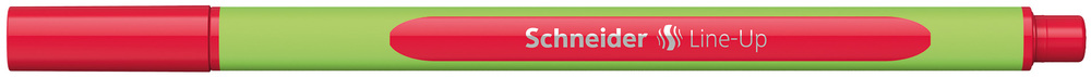 Schneider Fineliner Line-Up rot
