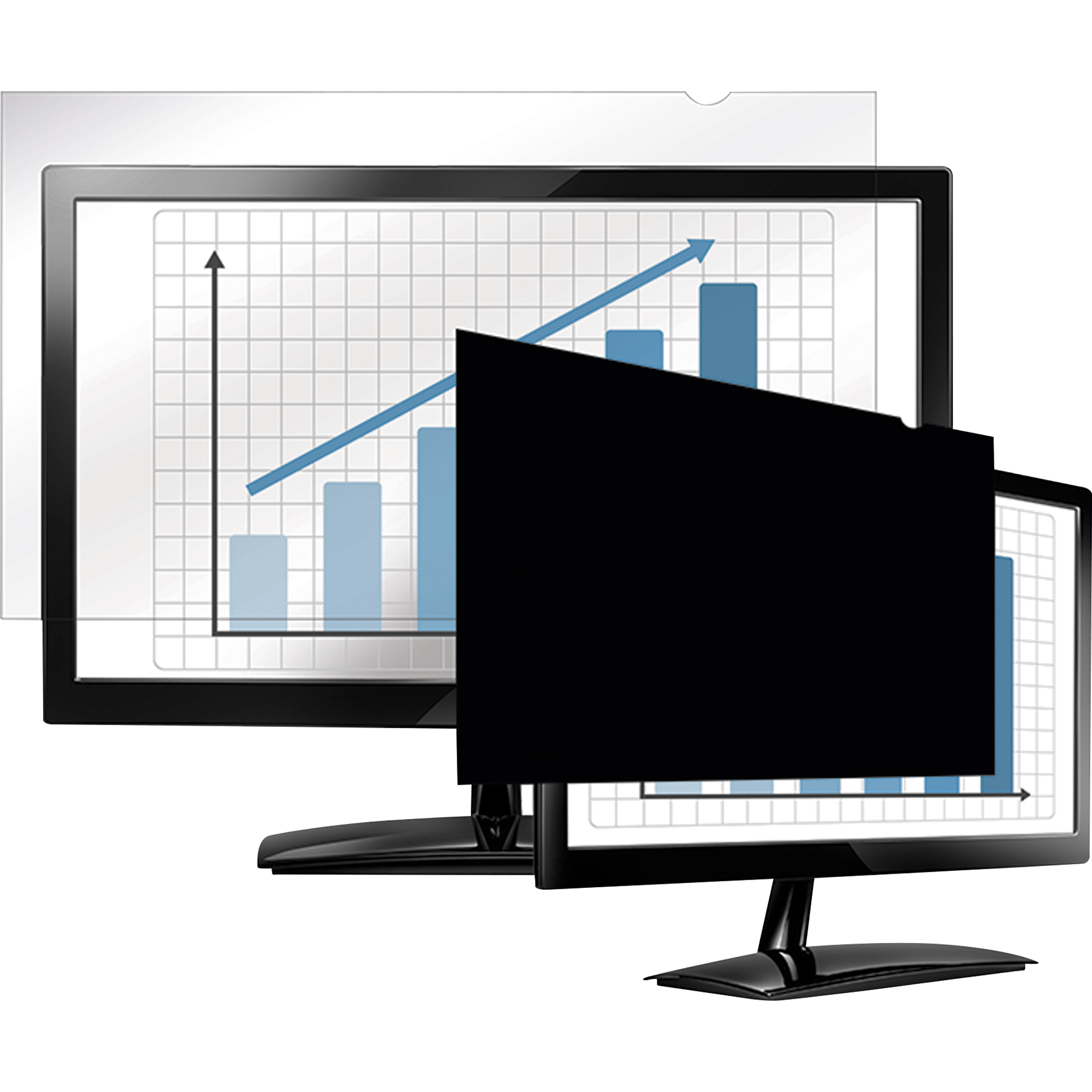 Fellowes® Bildschirmfilter PrivaScreen™ Blackout 35,81 cm 30,4 x 19 cm (B x H)