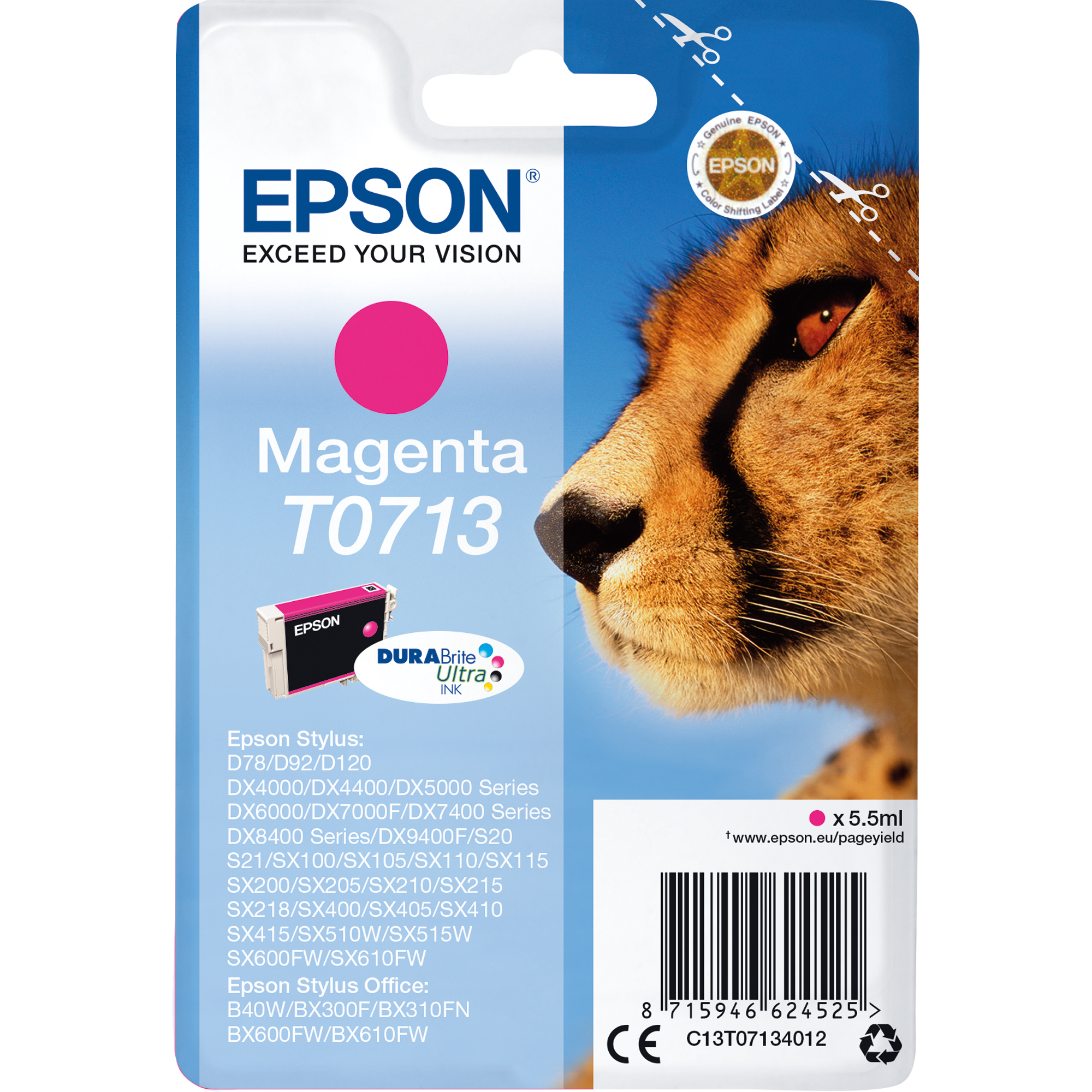 Epson Tintenpatrone T0713