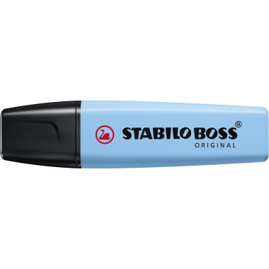 STABILO® Textmarker BOSS® ORIGINAL Pastellfarben hellblau