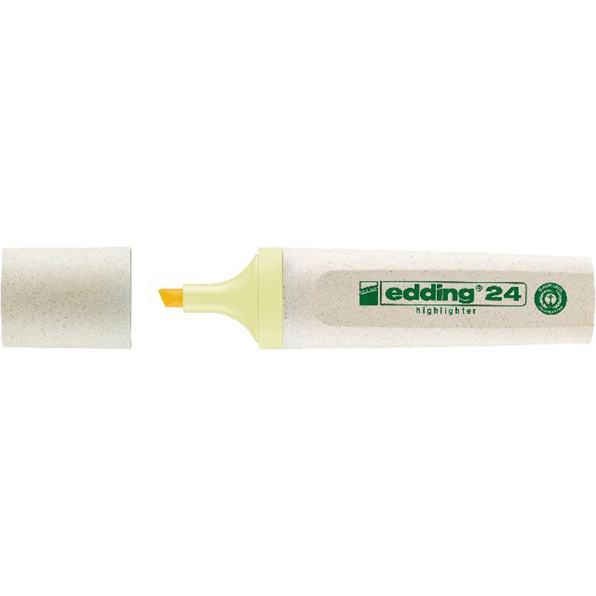 edding Textmarker Highlighter 24 EcoLine pastell pastellgelb