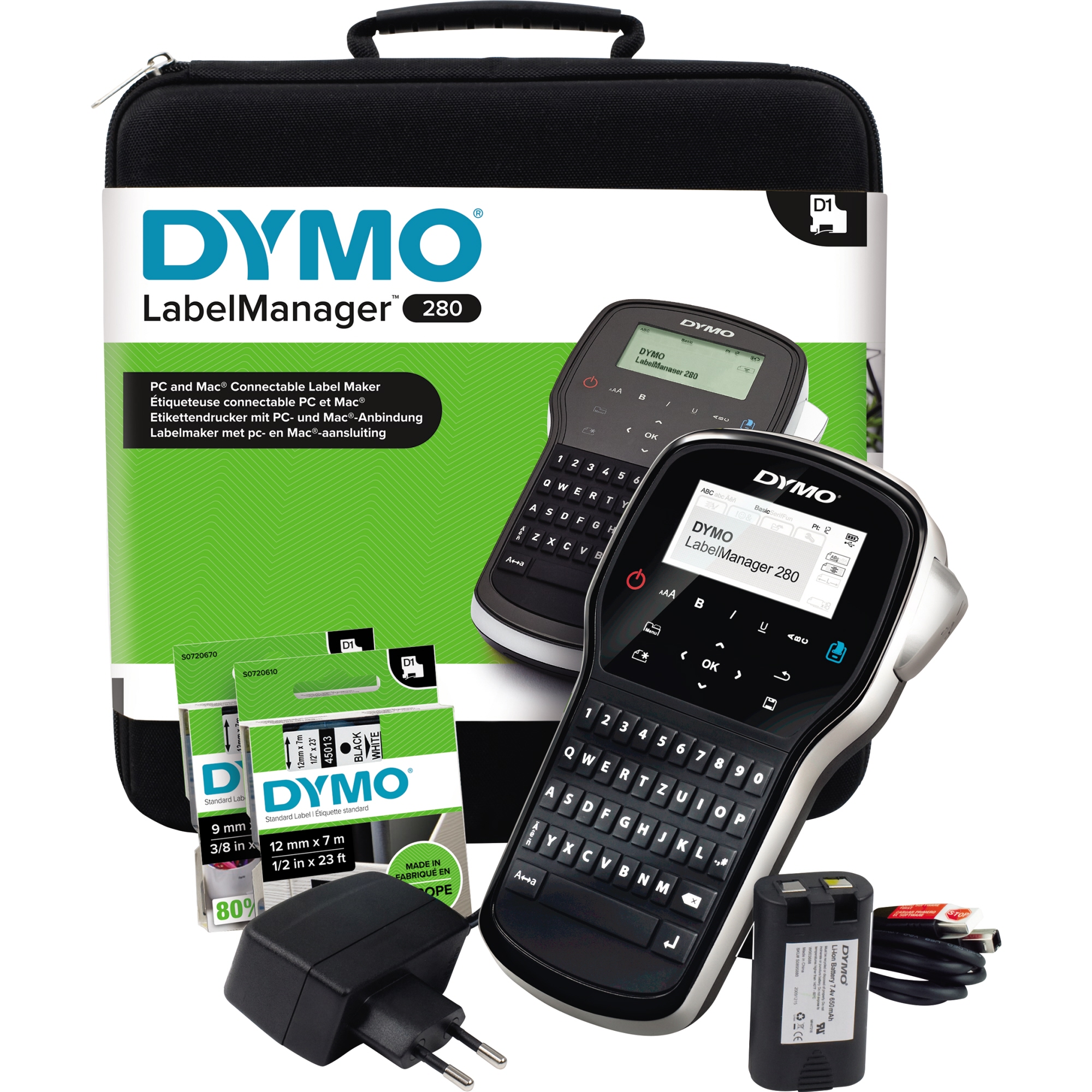 DYMO® Beschriftungsgerät LabelManager™ 280 mit Koffer