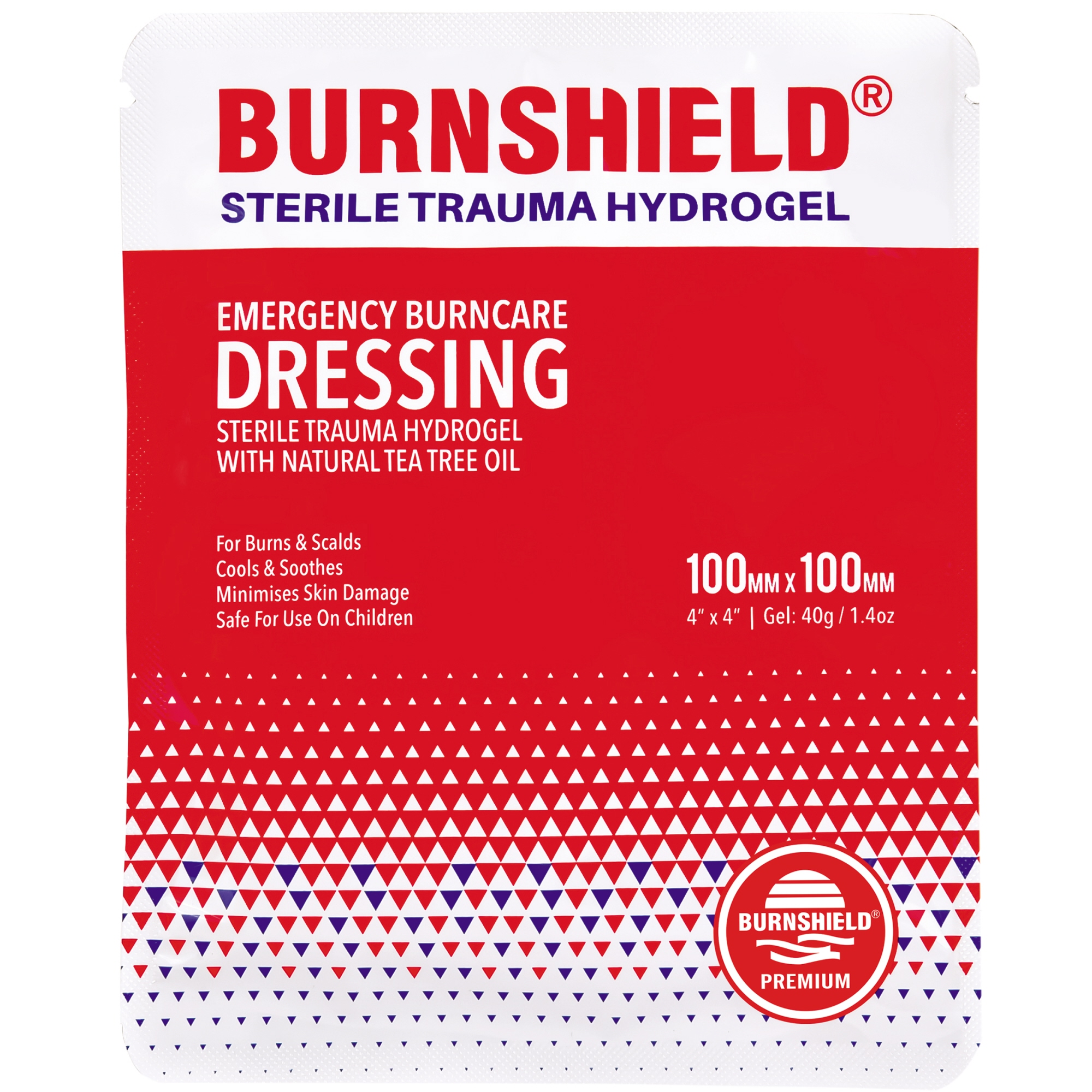 Burnshield Kompresse EMERGENCY BURNCARE DRESSING 10 x 10 cm