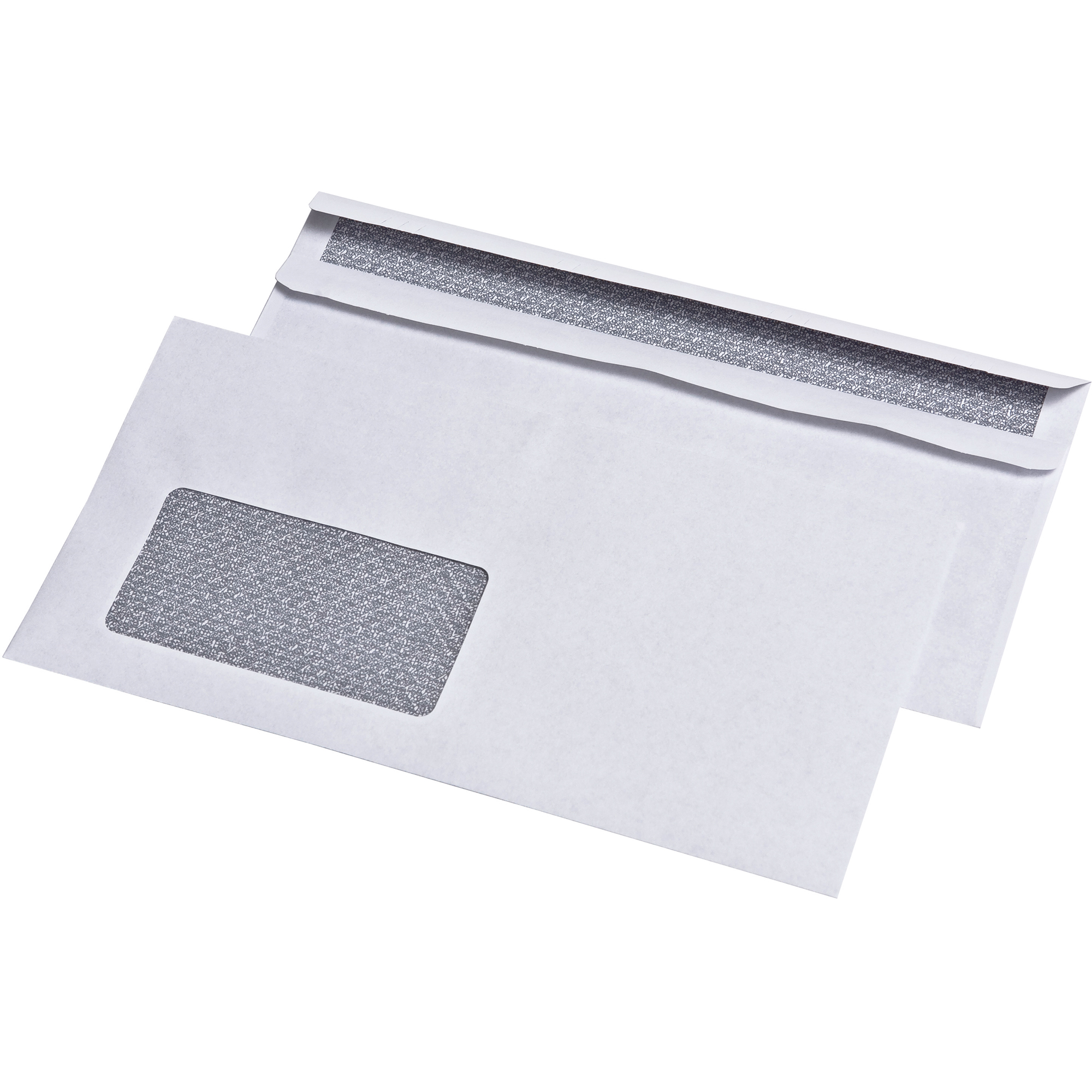 Lemppenau + Rössler-Kuvert Briefumschlag DIN lang aus Naturpapier mit Fenster