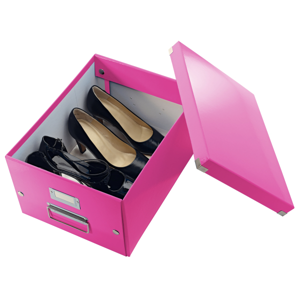 Leitz Aufbewahrungsbox Click & Store 28,1 x 20 x 36,9 cm (A4) pink