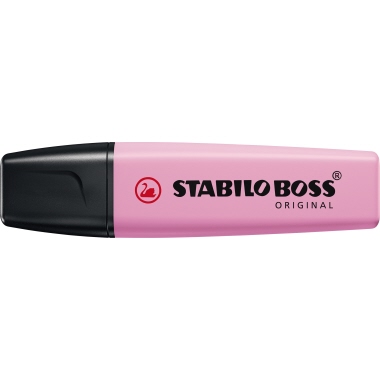 STABILO® Textmarker BOSS® ORIGINAL Pastellfarben rosa, lila